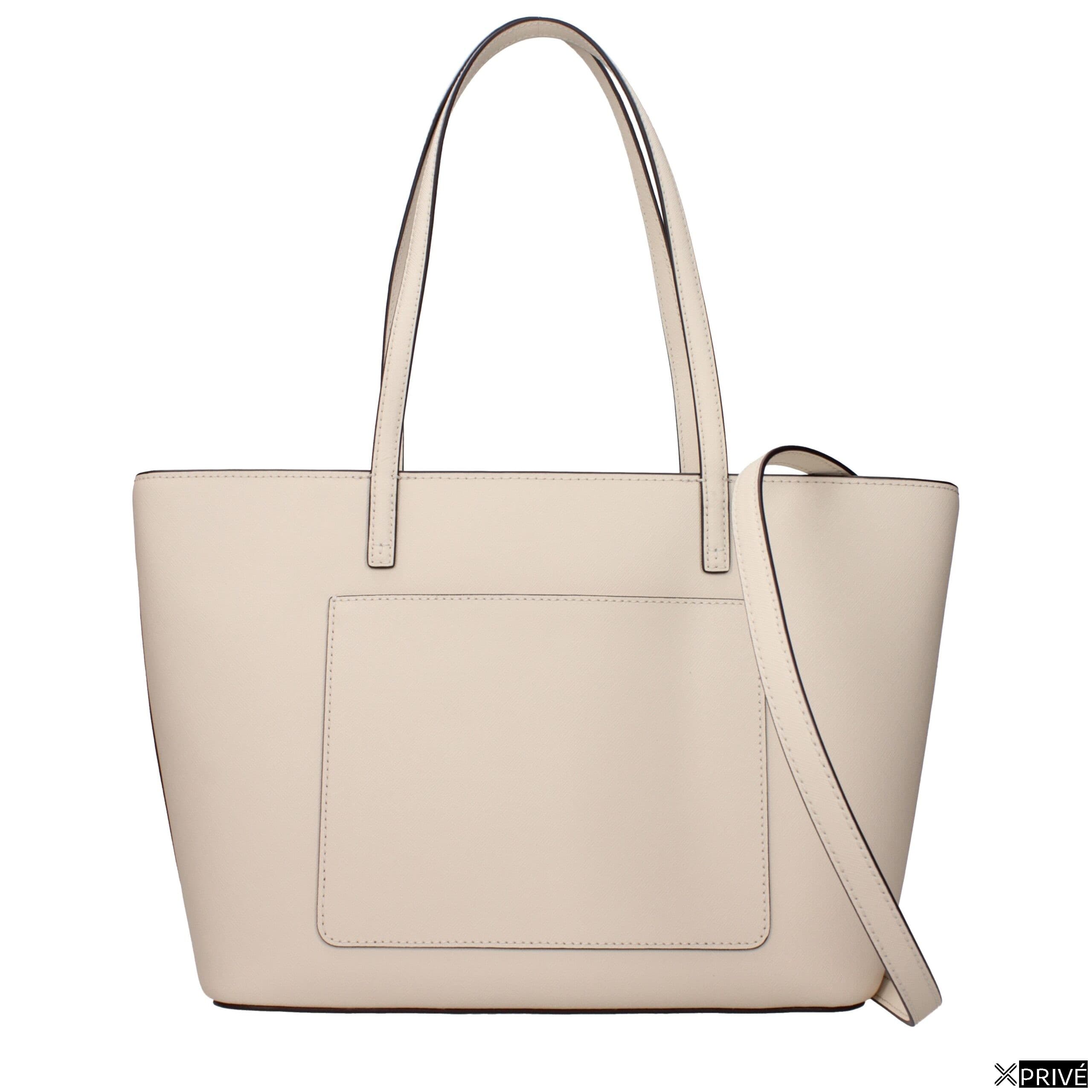 Sac bandoulière beige en Cuir — 3