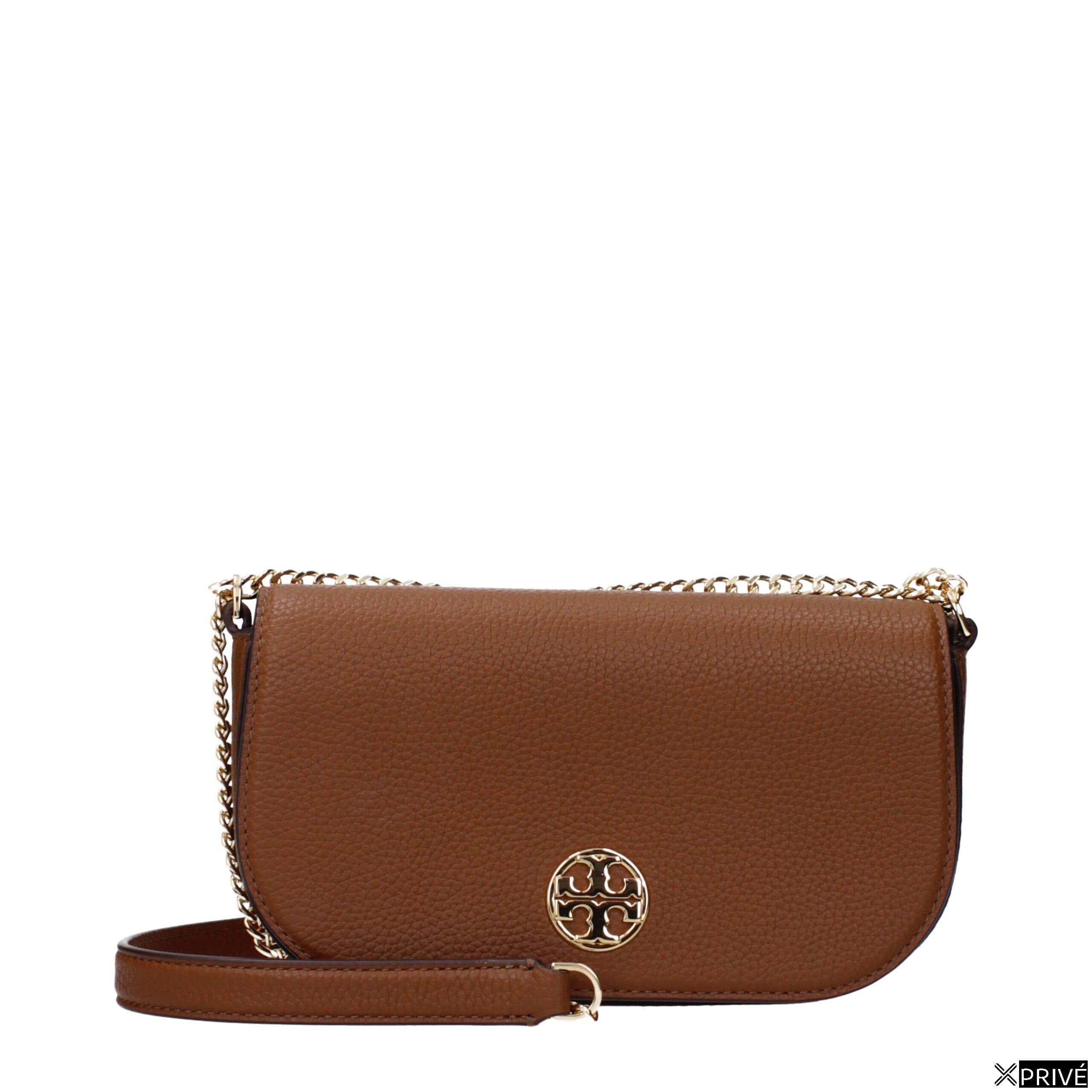 Sac porté croisé brun en Cuir — 1