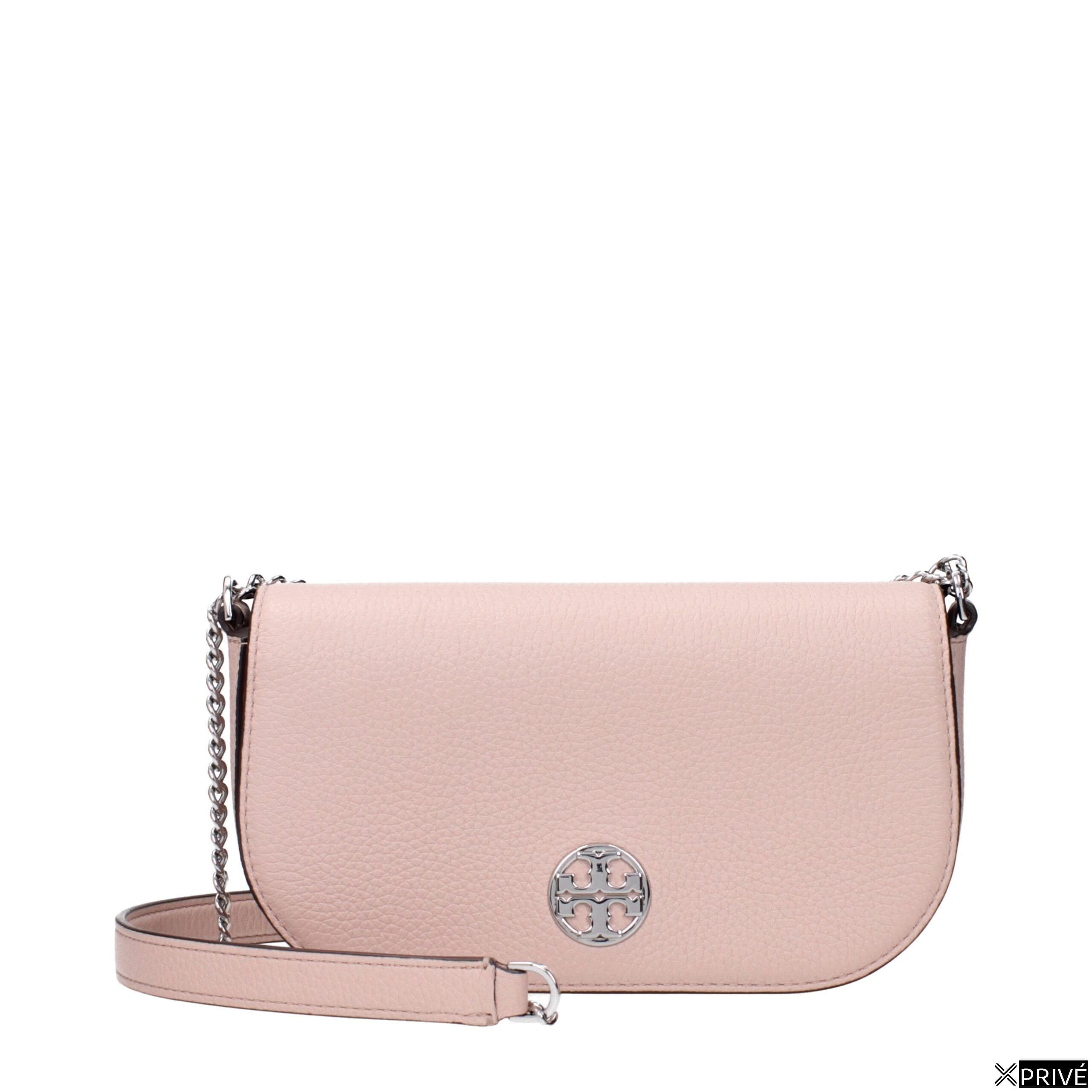 Sac porté croisé rose en Cuir — 1
