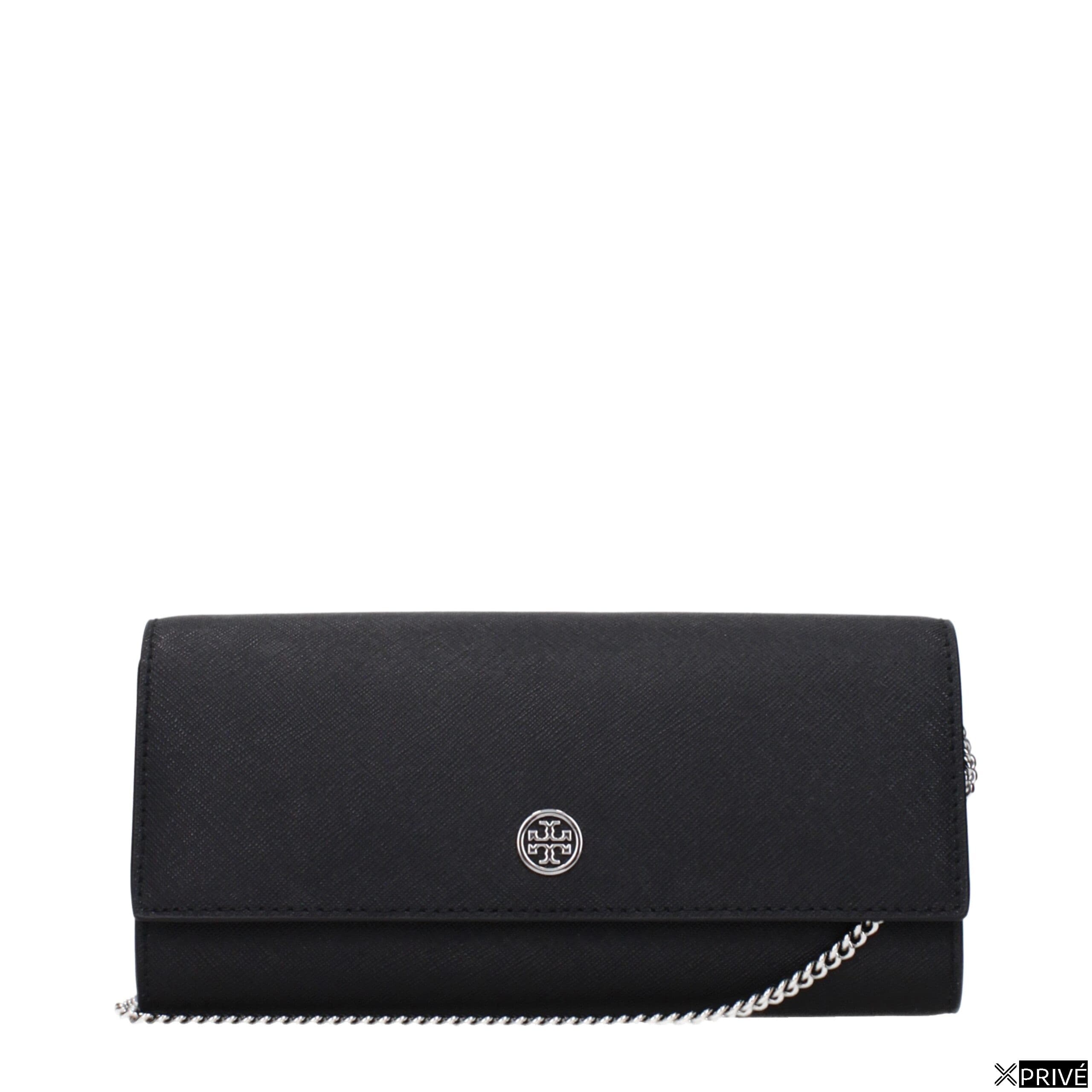 Pochette noire en Cuir — 1
