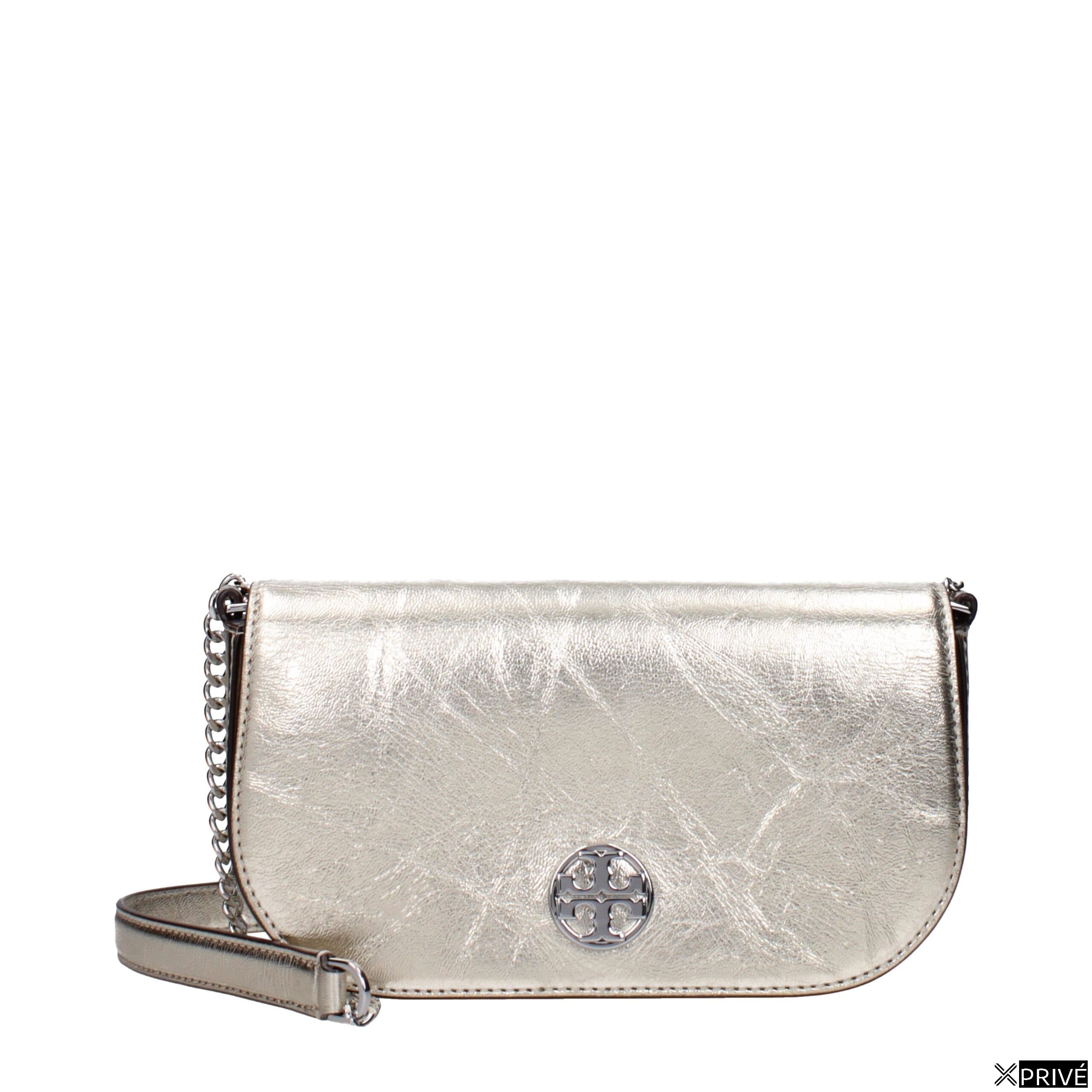 Sac porté croisé doré en Cuir — 1