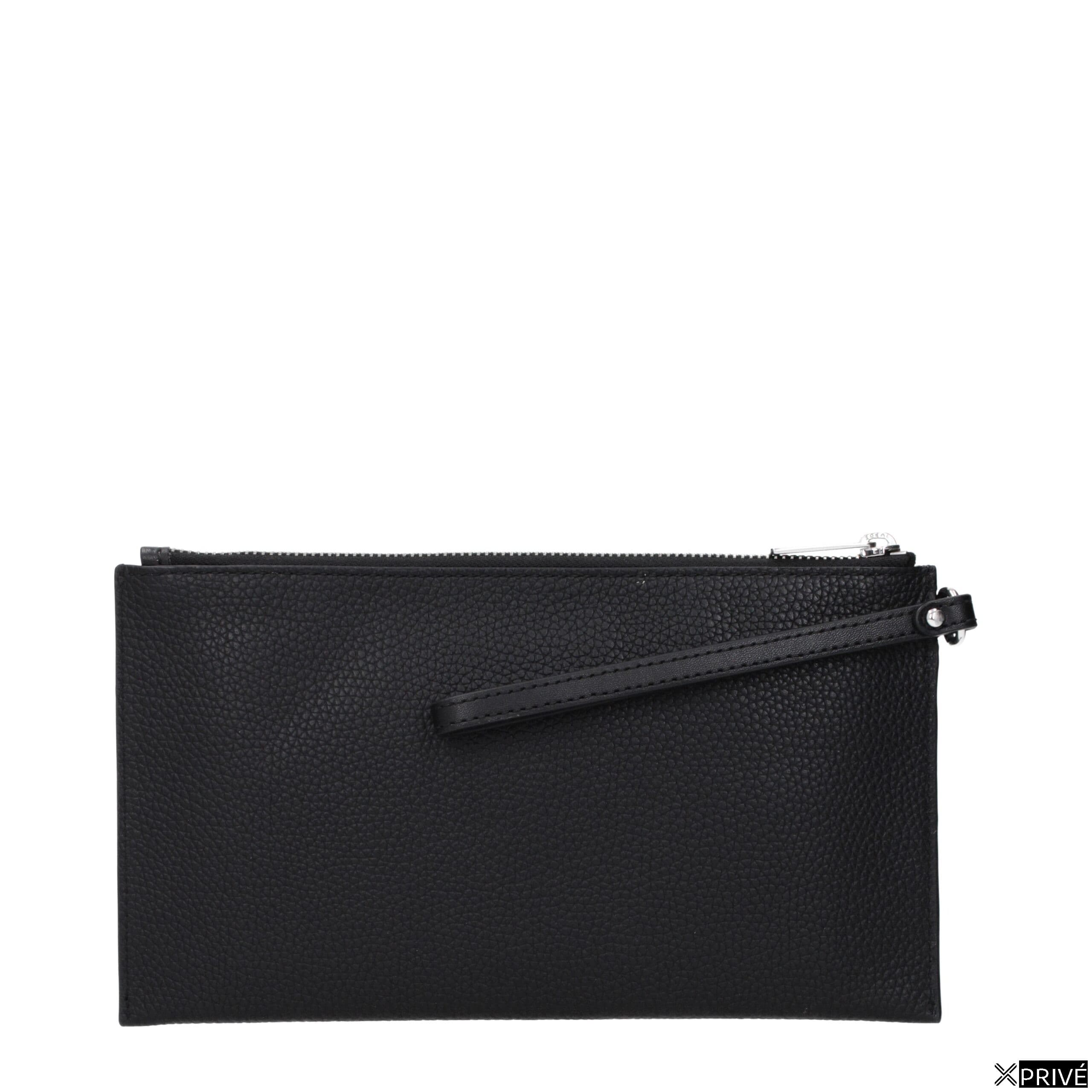 Pochette noire en Cuir — 2