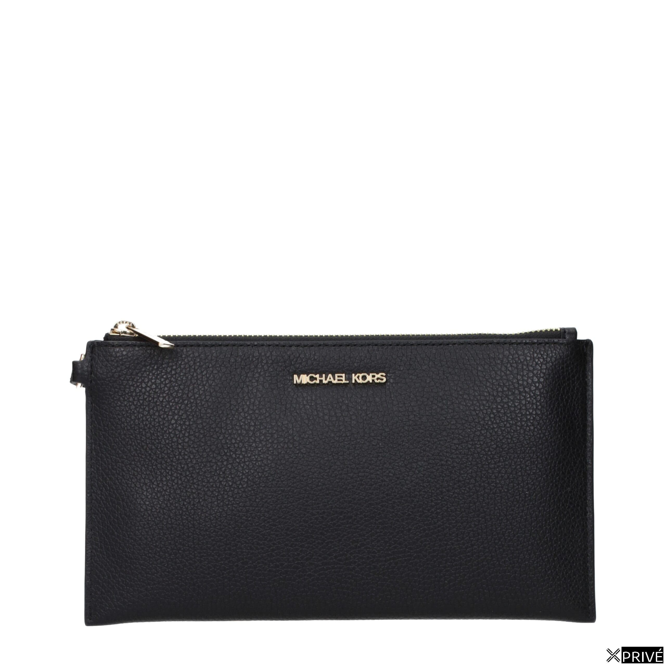 Pochette noire en Cuir — 1