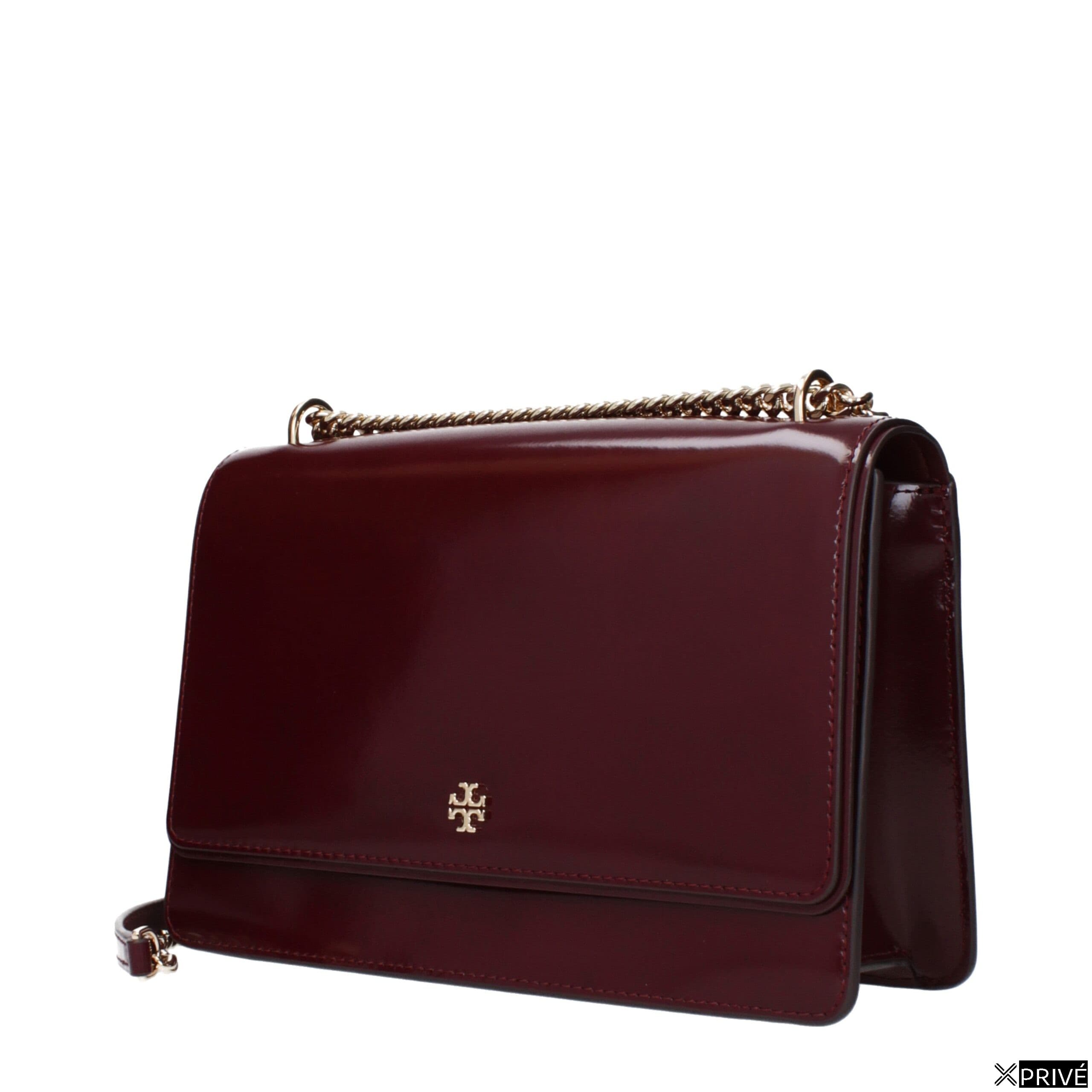 Sac porté croisé rouge en Cuir — 2