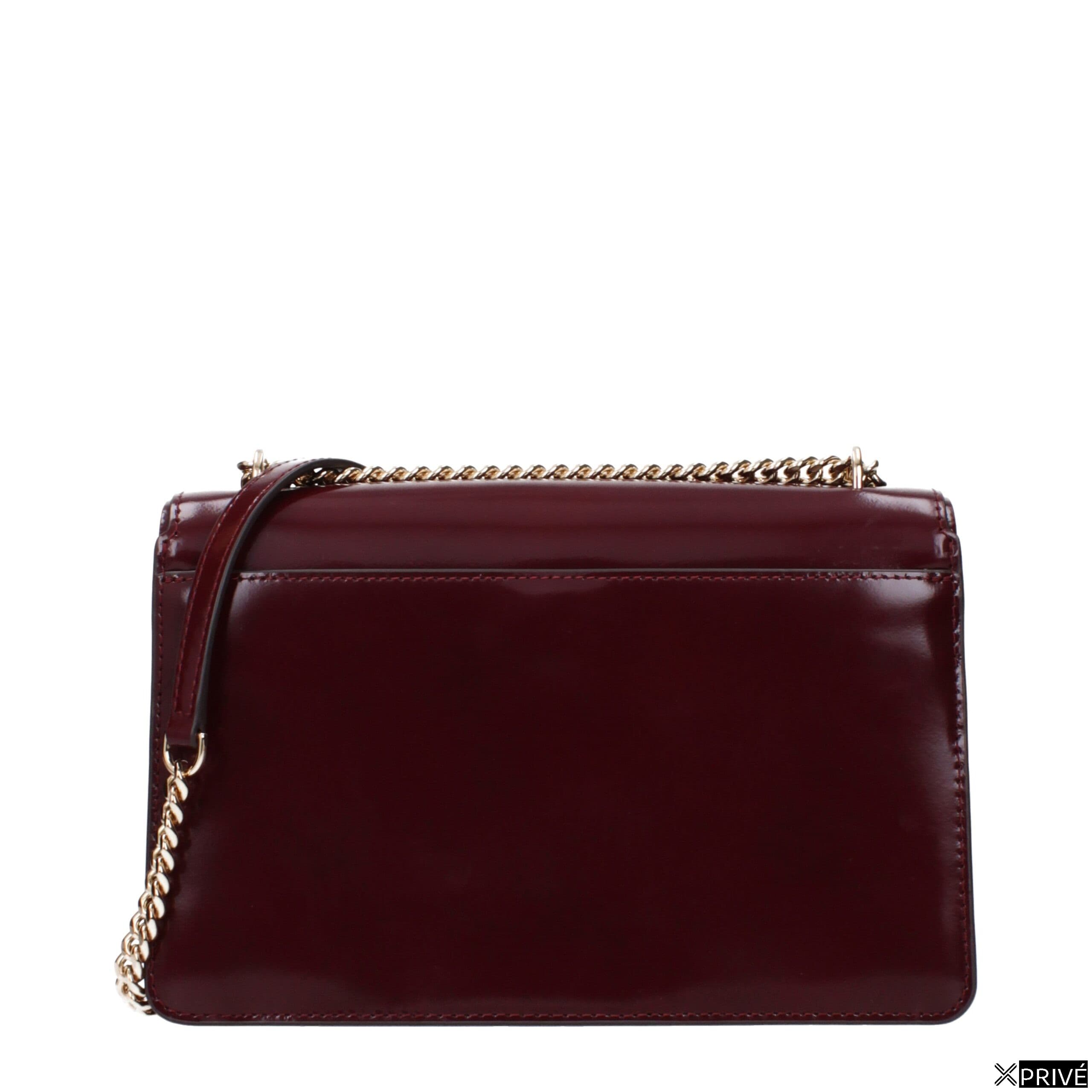 Sac porté croisé rouge en Cuir — 3