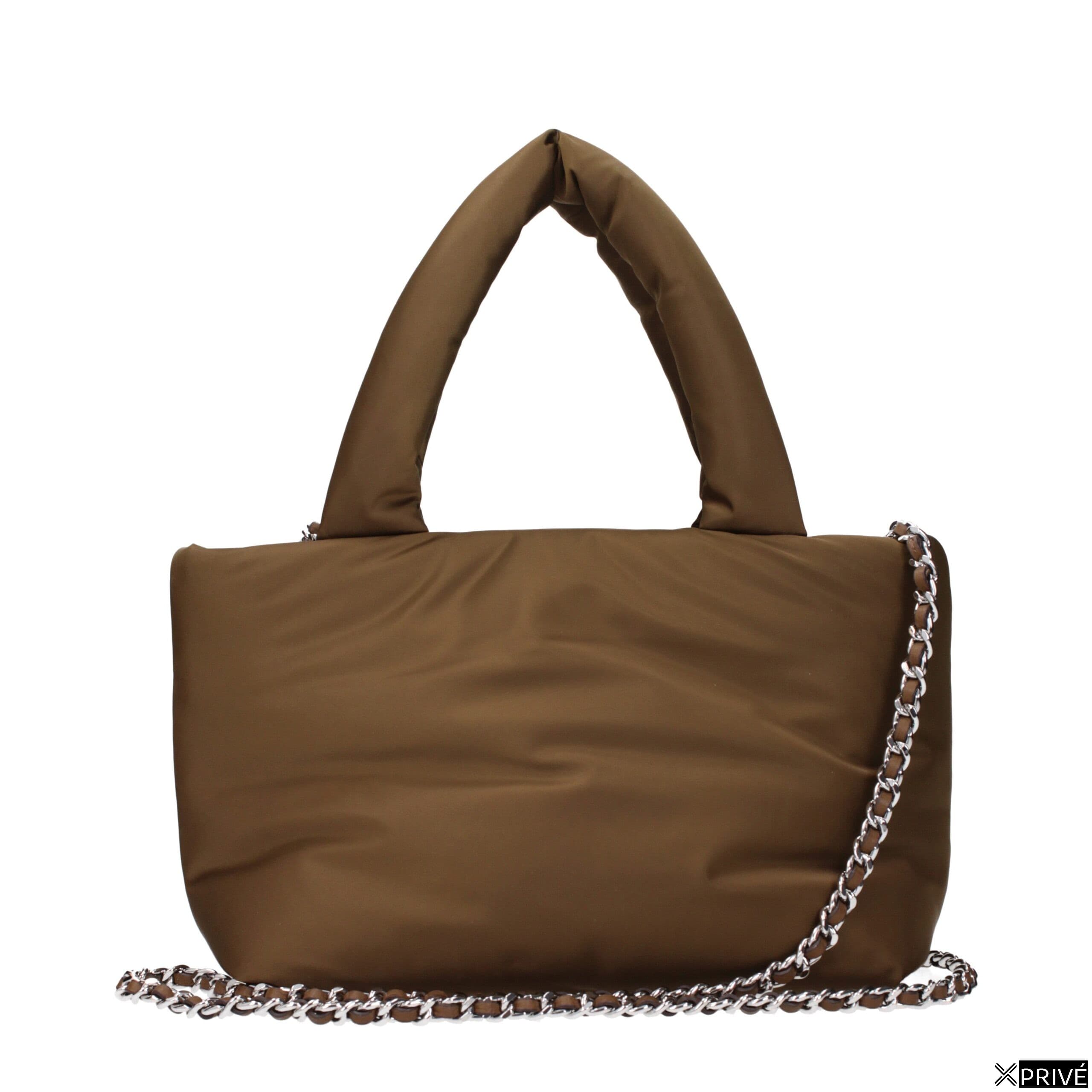 Sac à main brun en Tissu — 3