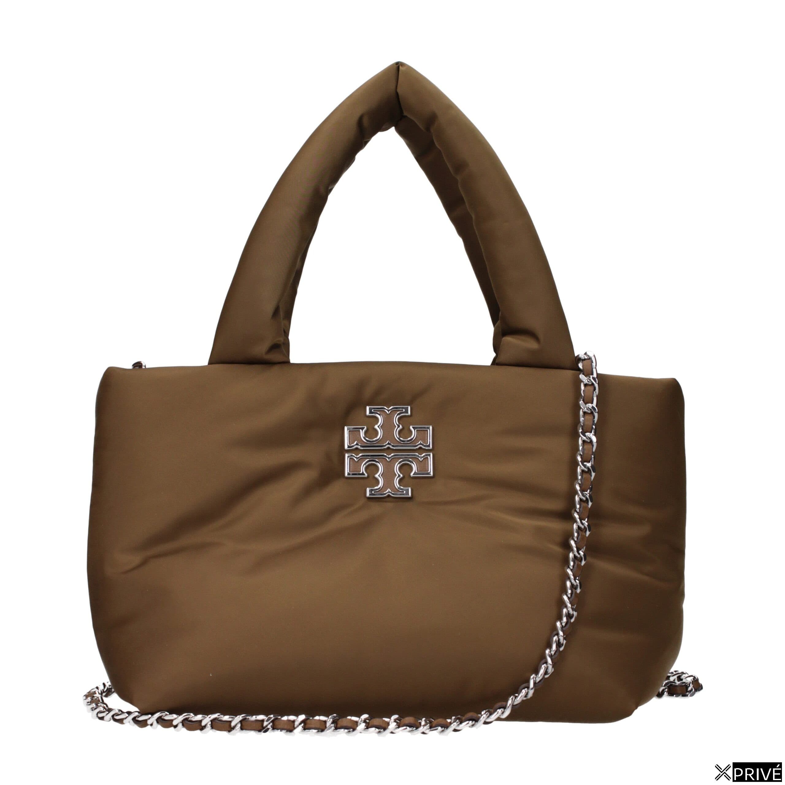 Sac à main brun en Tissu — 1