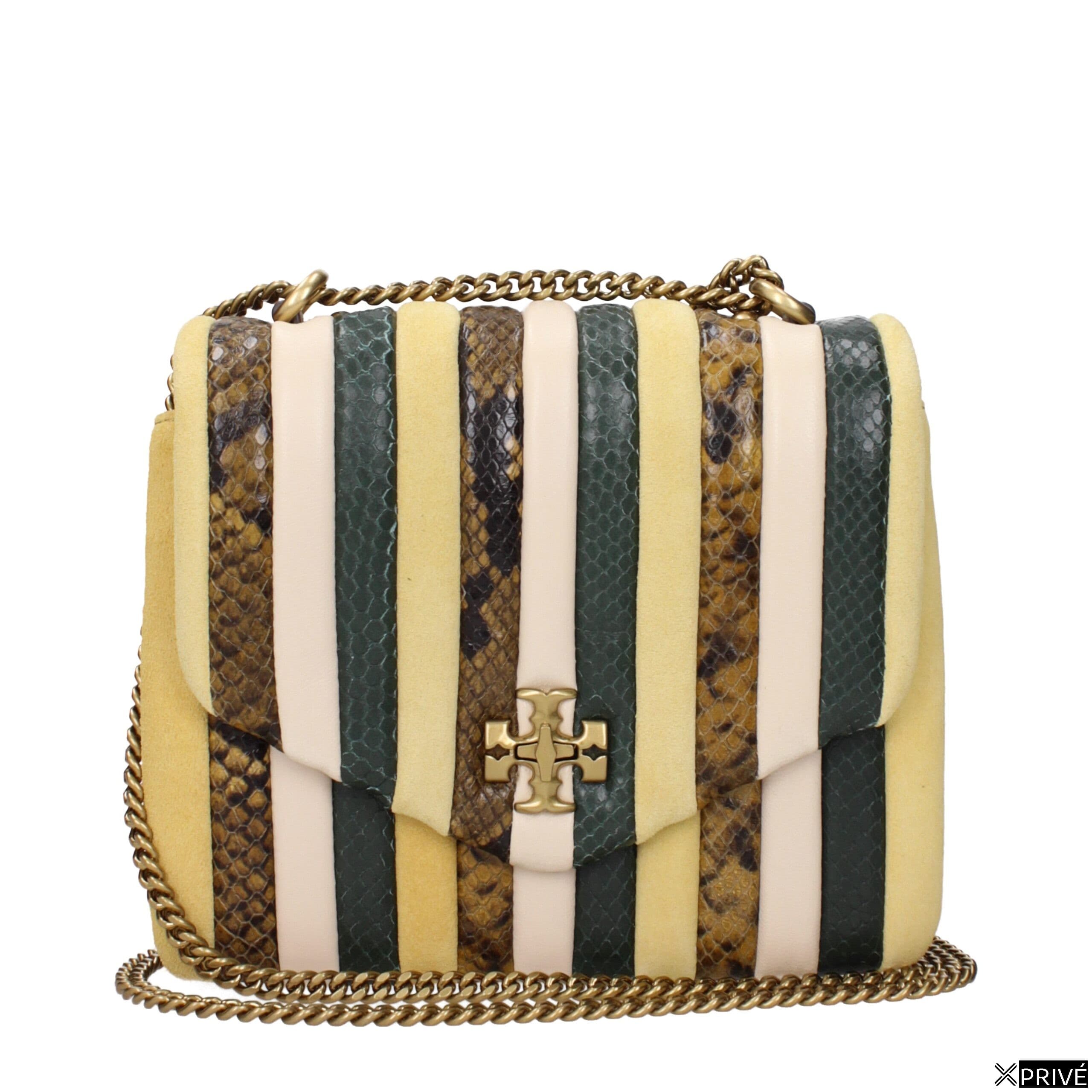 Sac bandoulière jaune en Cuir — 1