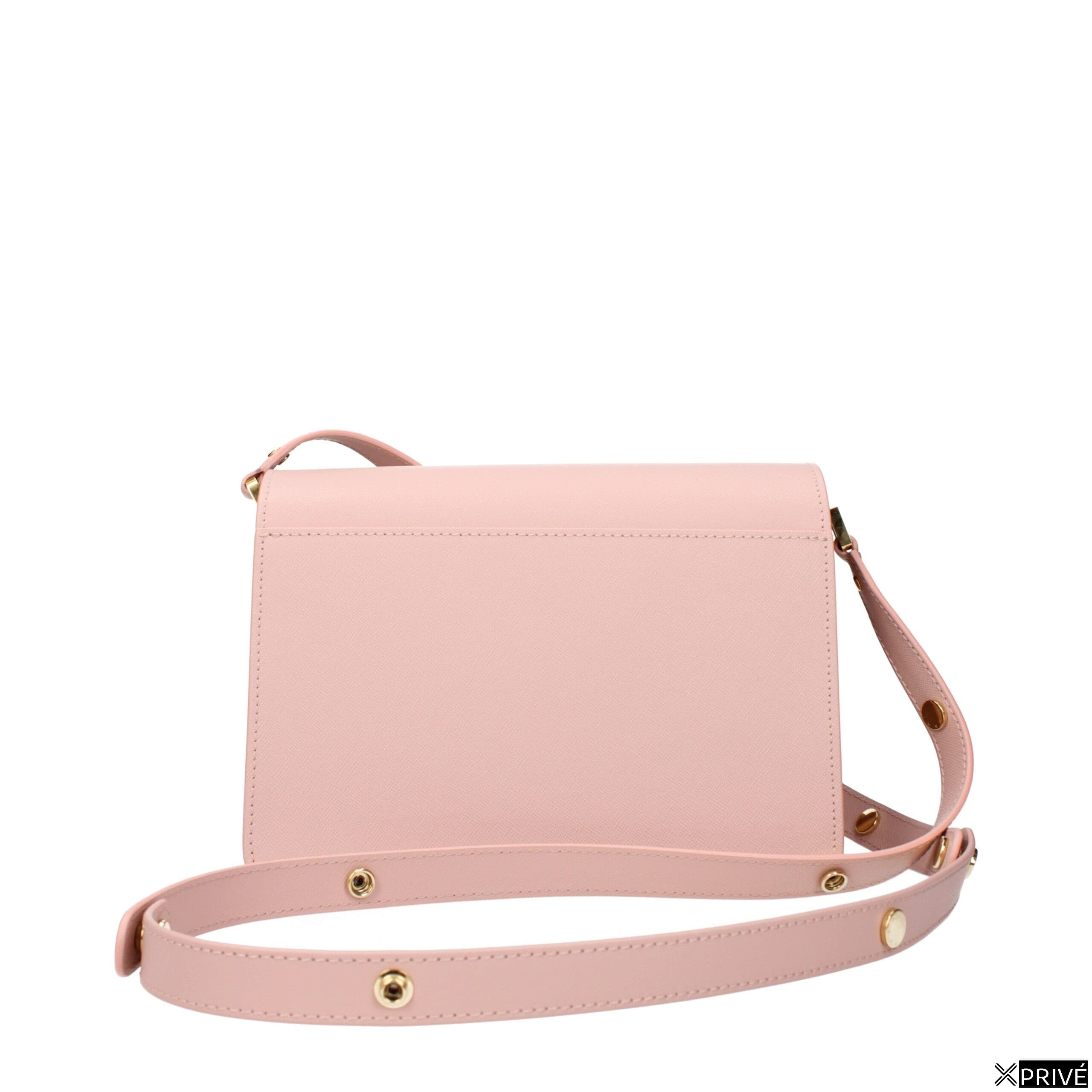 Sac bandoulière rose en Cuir — 3