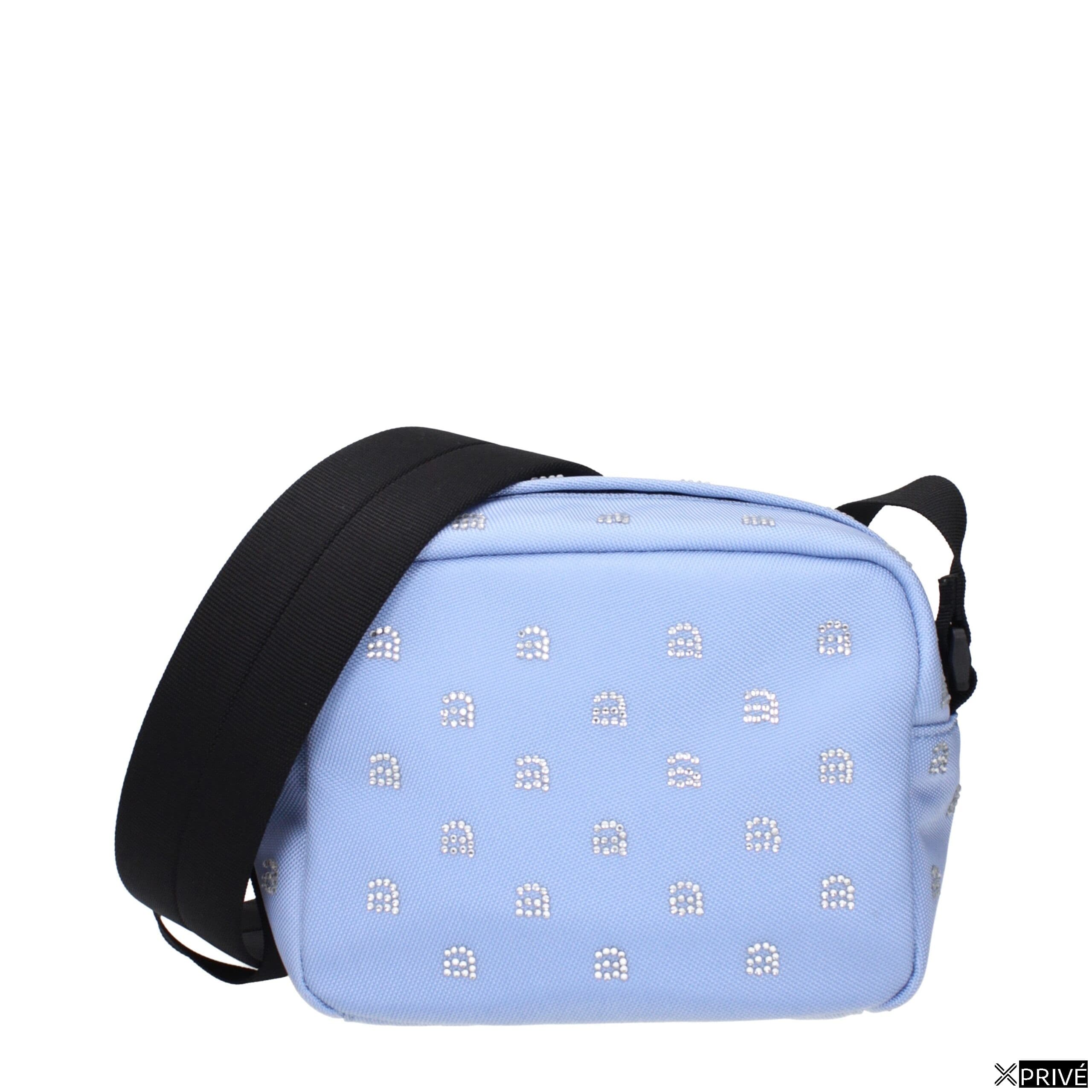Sac porté croisé bleu clair en Tissu — 1