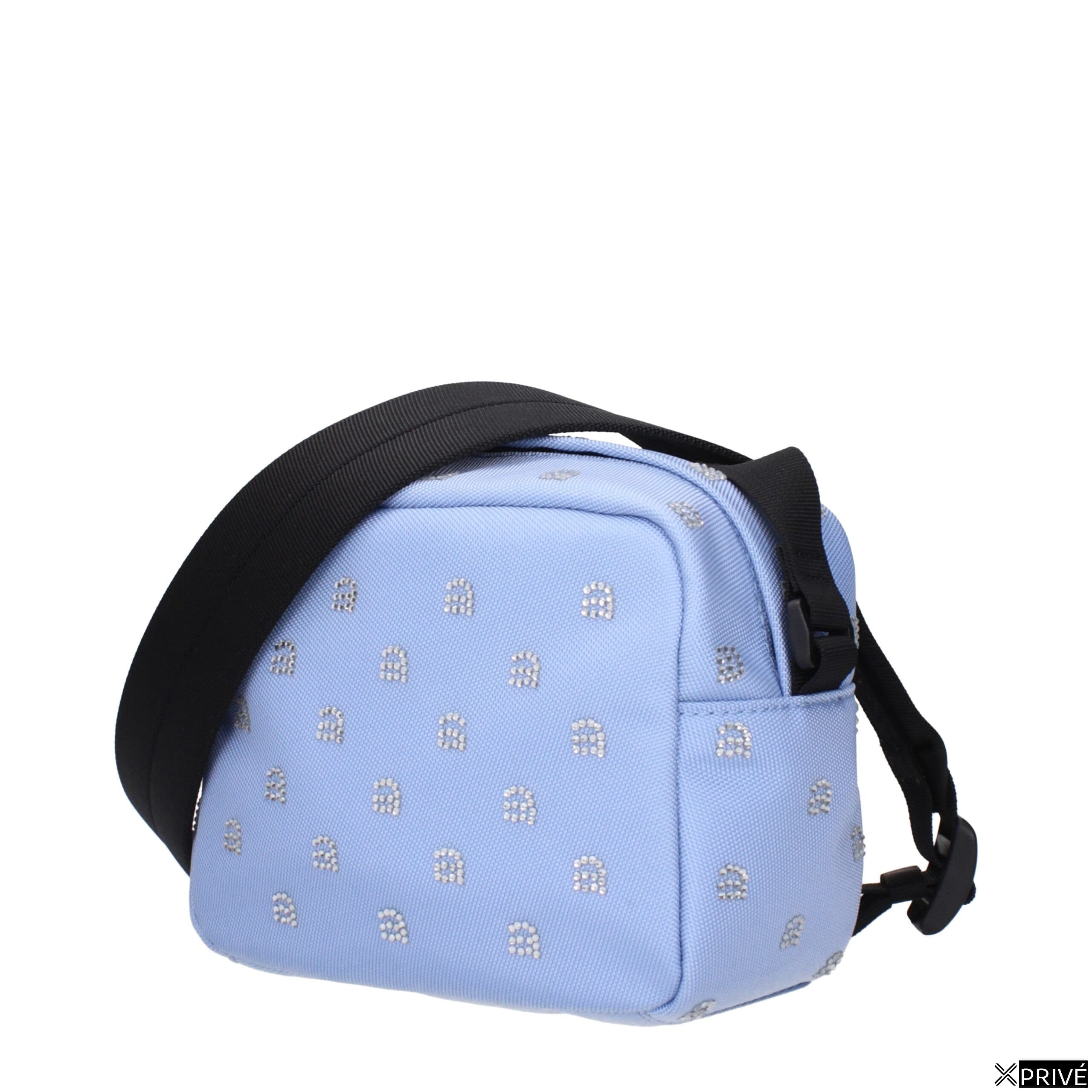 Sac porté croisé bleu clair en Tissu — 2