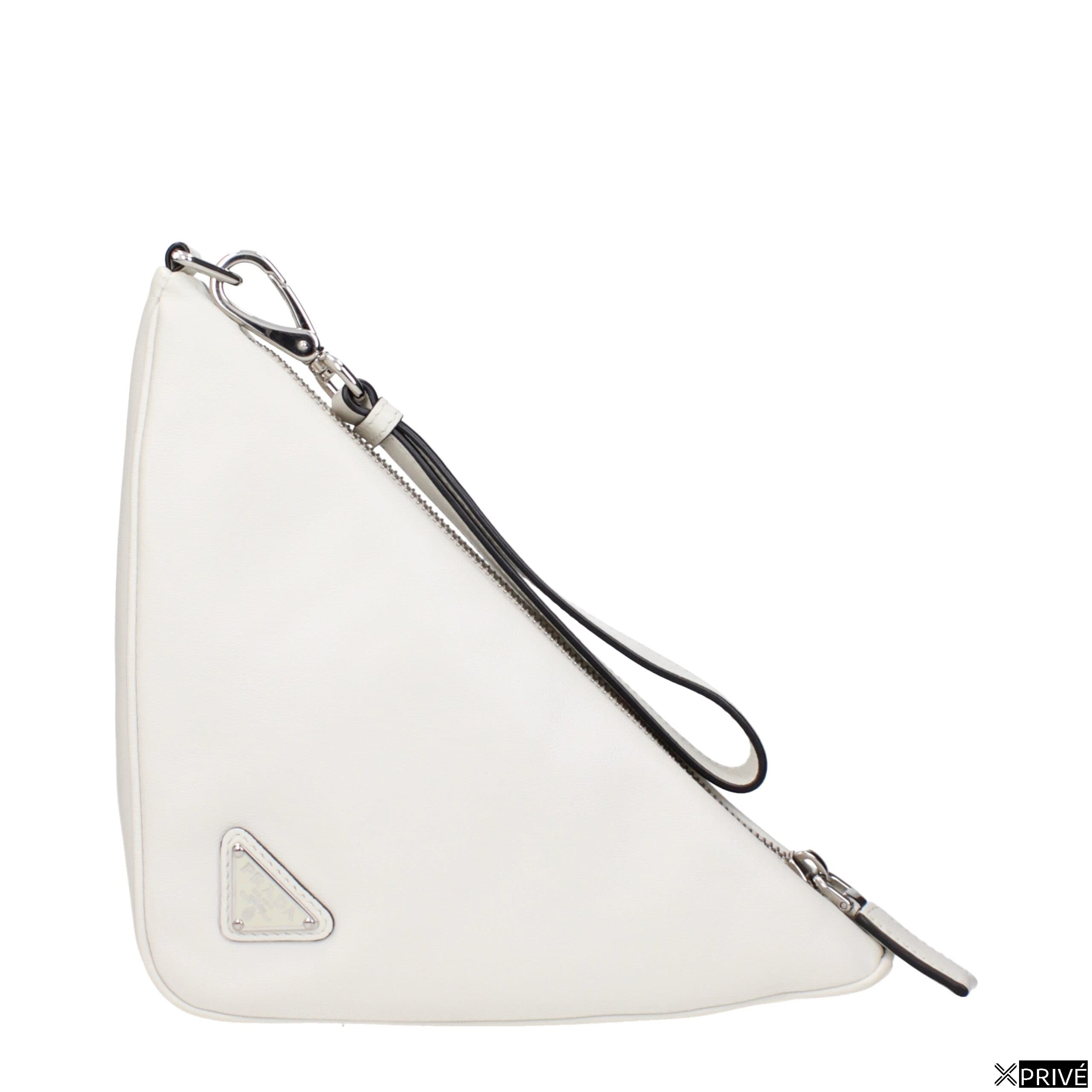 Pochette blanche en Cuir — 2