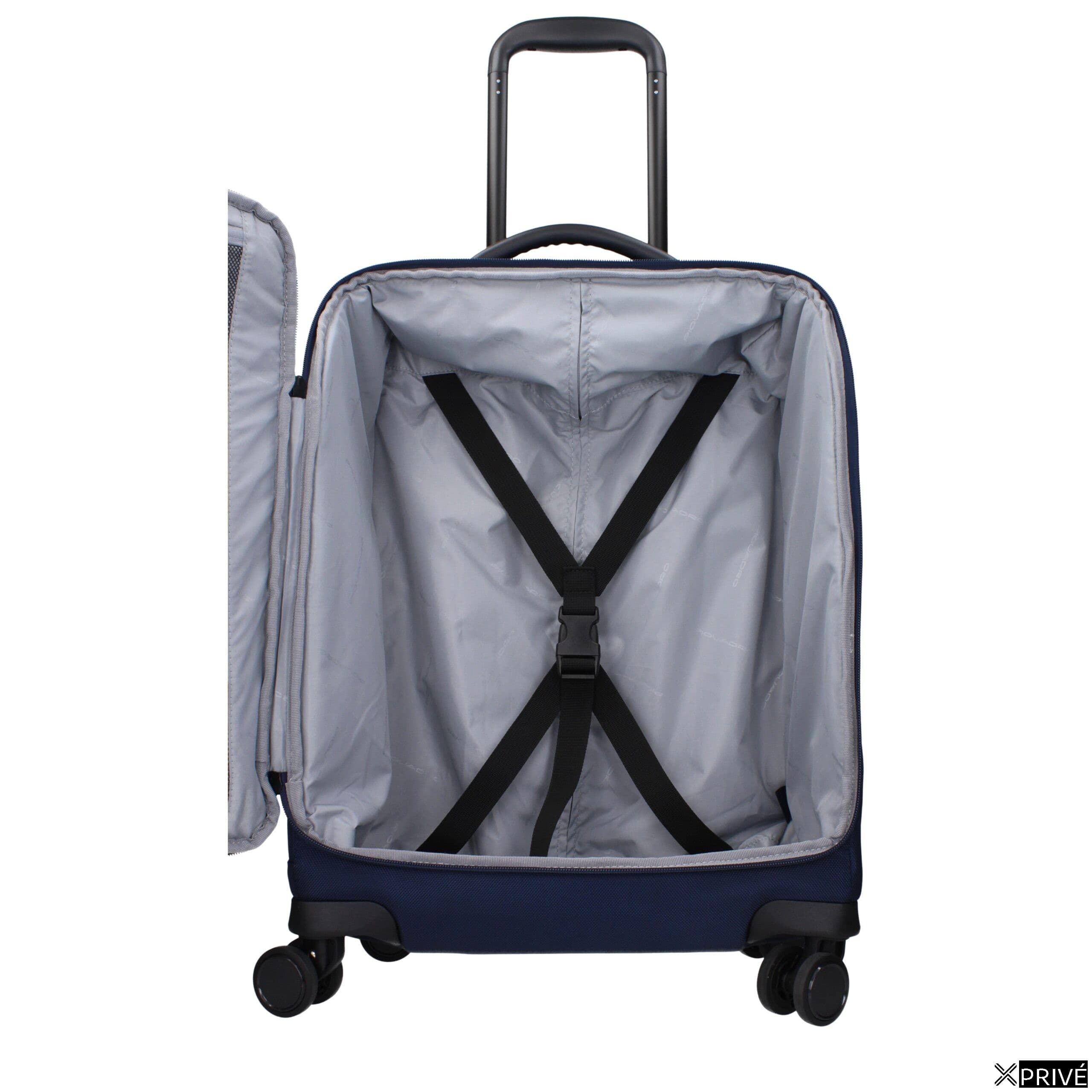 Sac de voyage bleu en Tissu — 4
