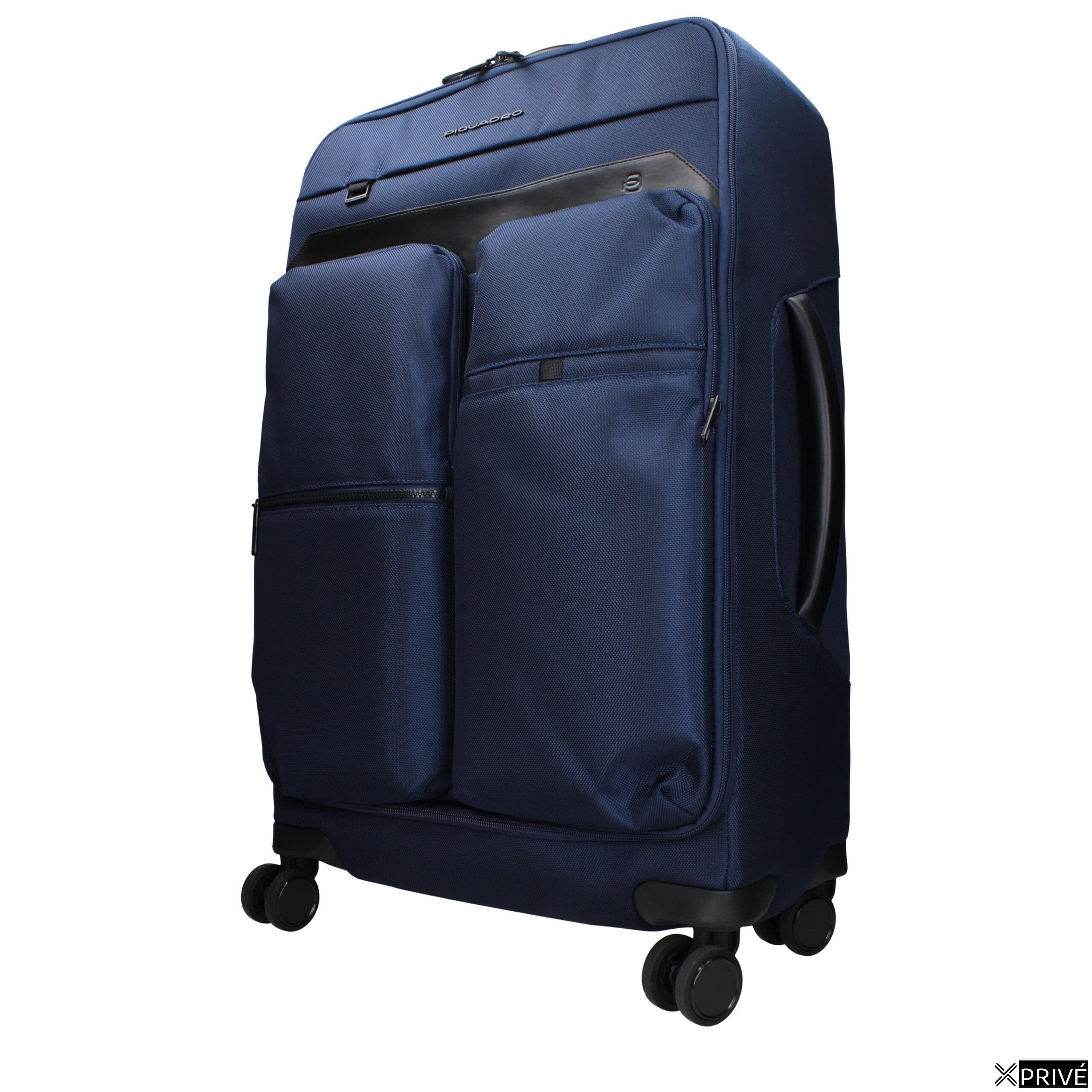 Sac de voyage bleu en Tissu — 2