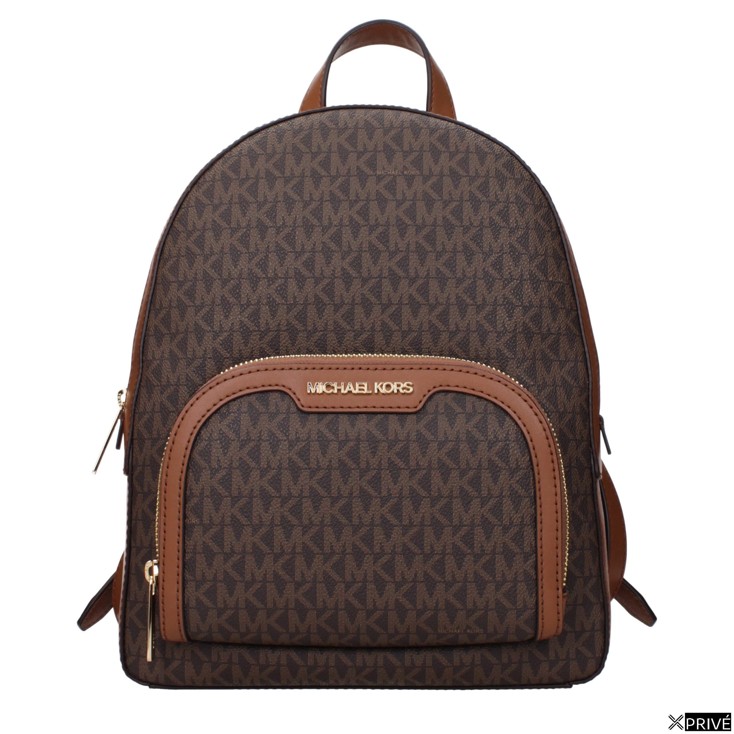 Sac à dos brun en Tissu — 1