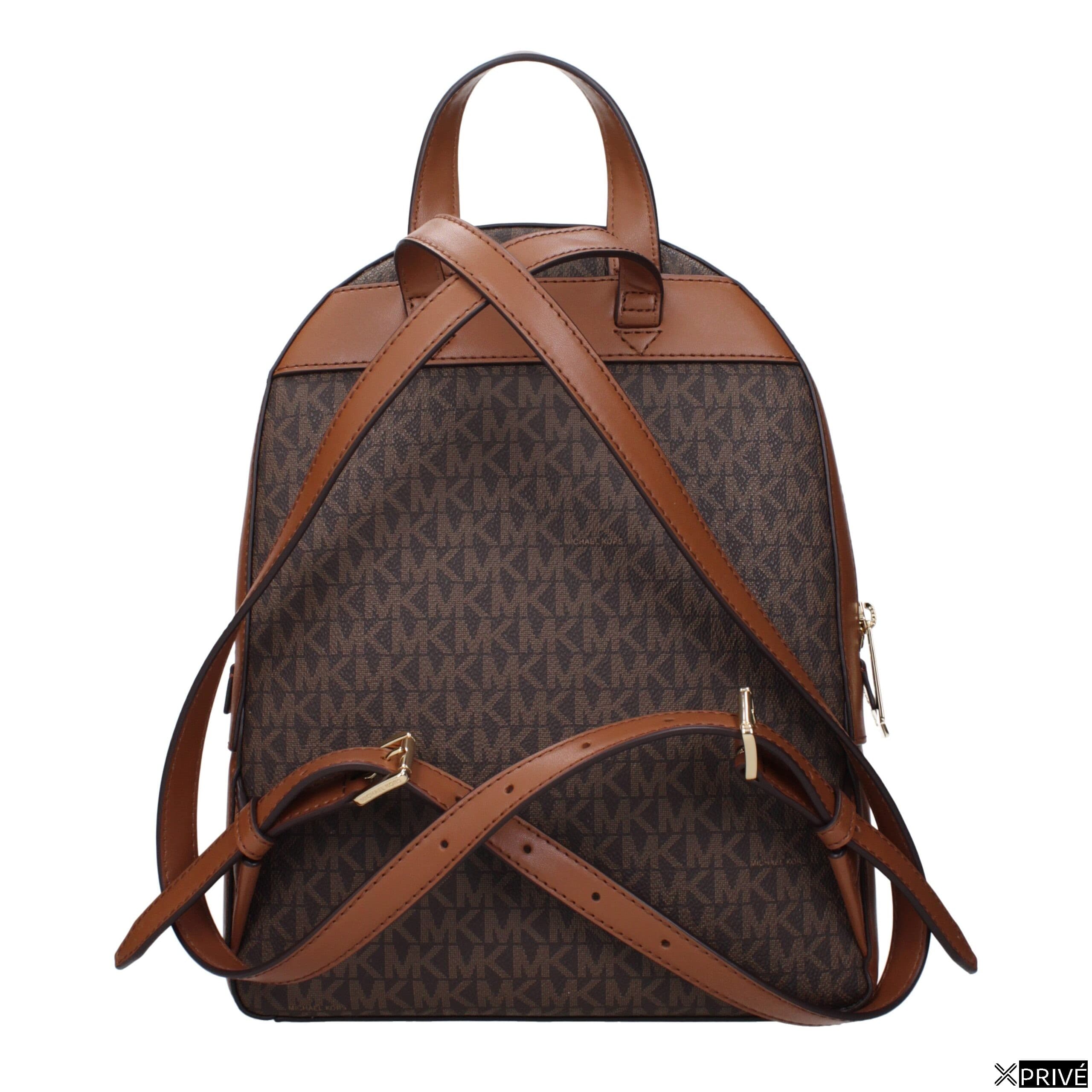Sac à dos brun en Tissu — 3
