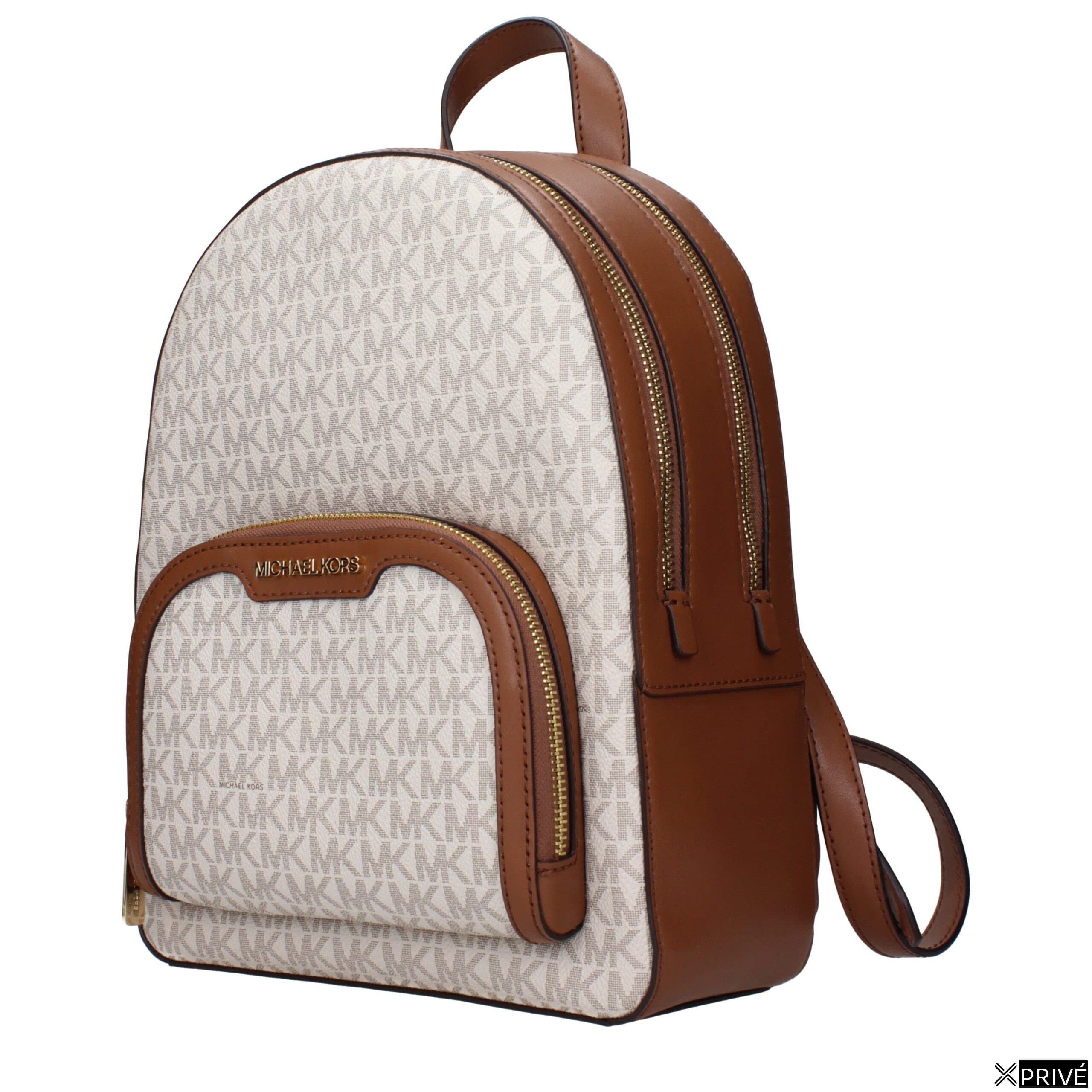 Sac à dos beige en Tissu — 2