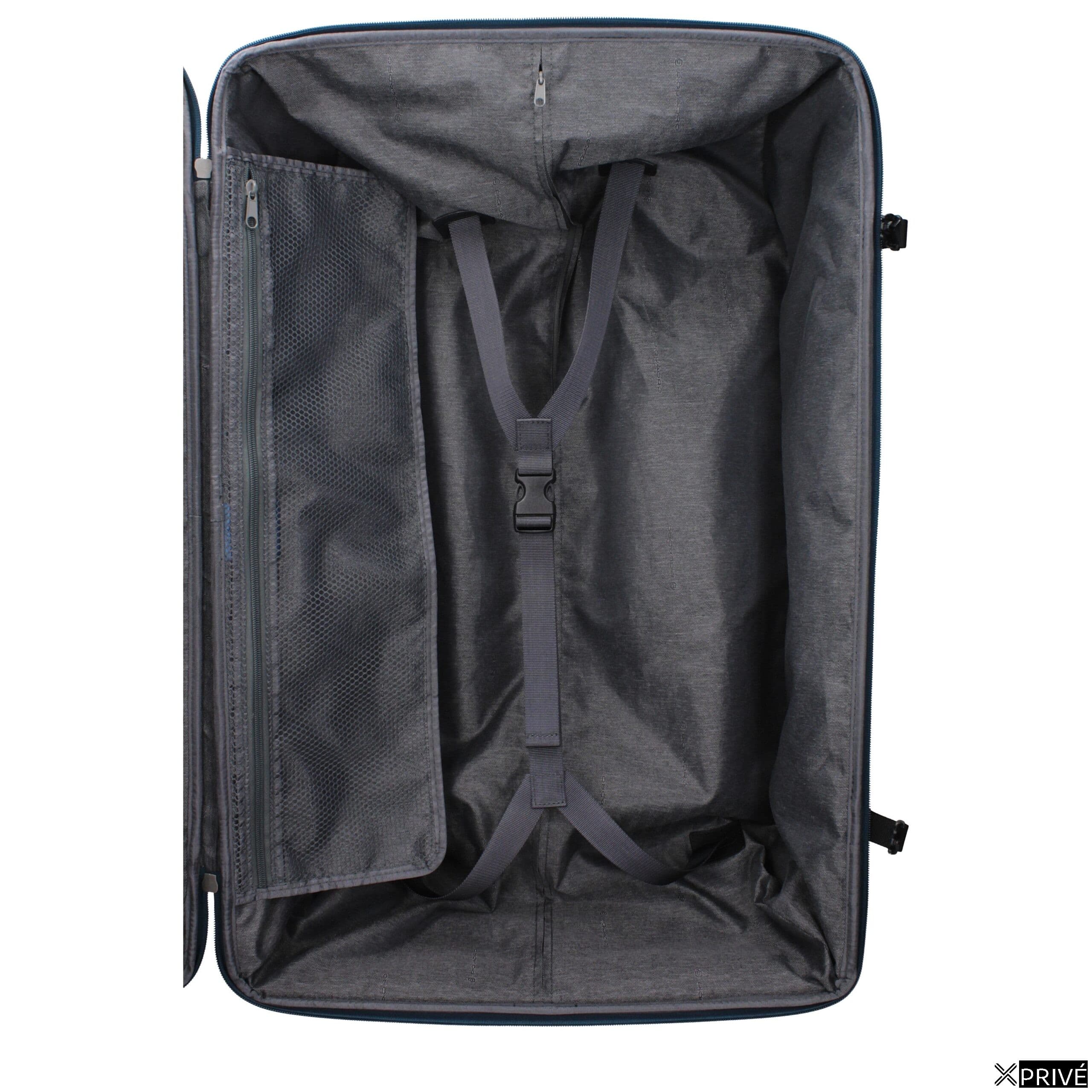 Sac de voyage bleu en Tissu — 4