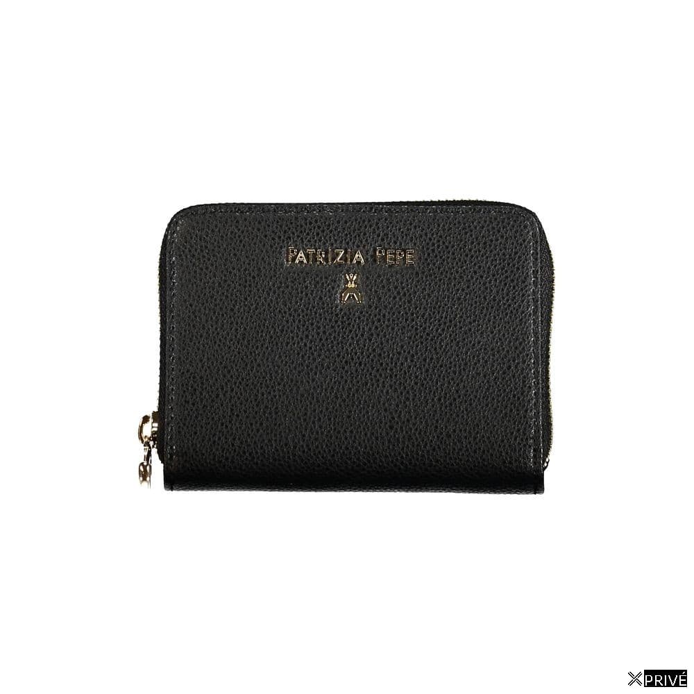 Portefeuille noir en Cuir — 1
