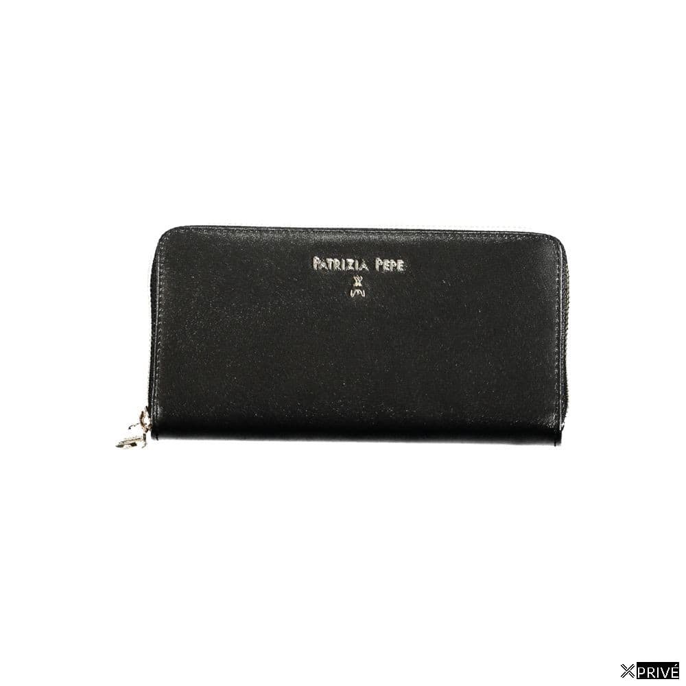 Portefeuille noir en Cuir — 1