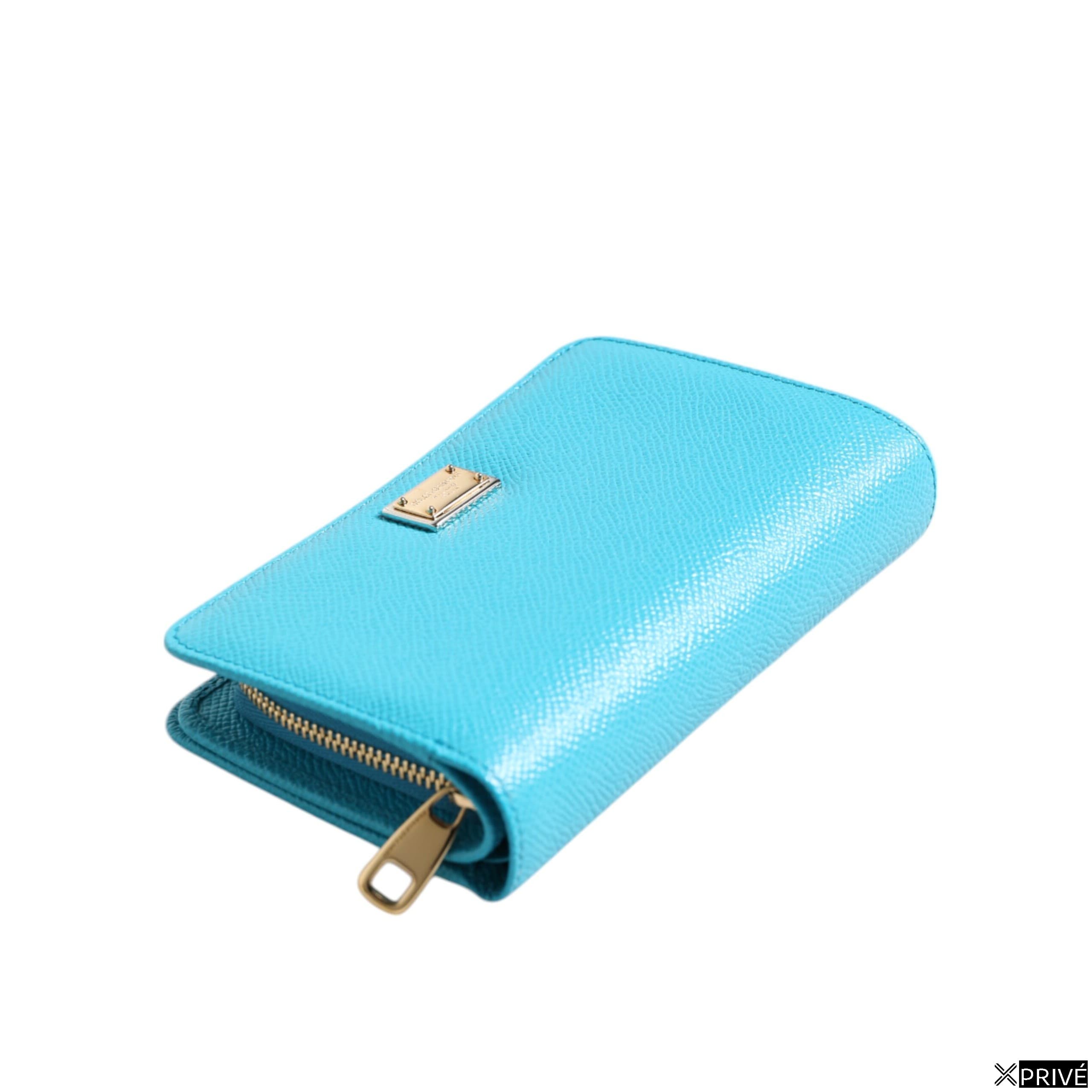 Portefeuille bleu clair — 6