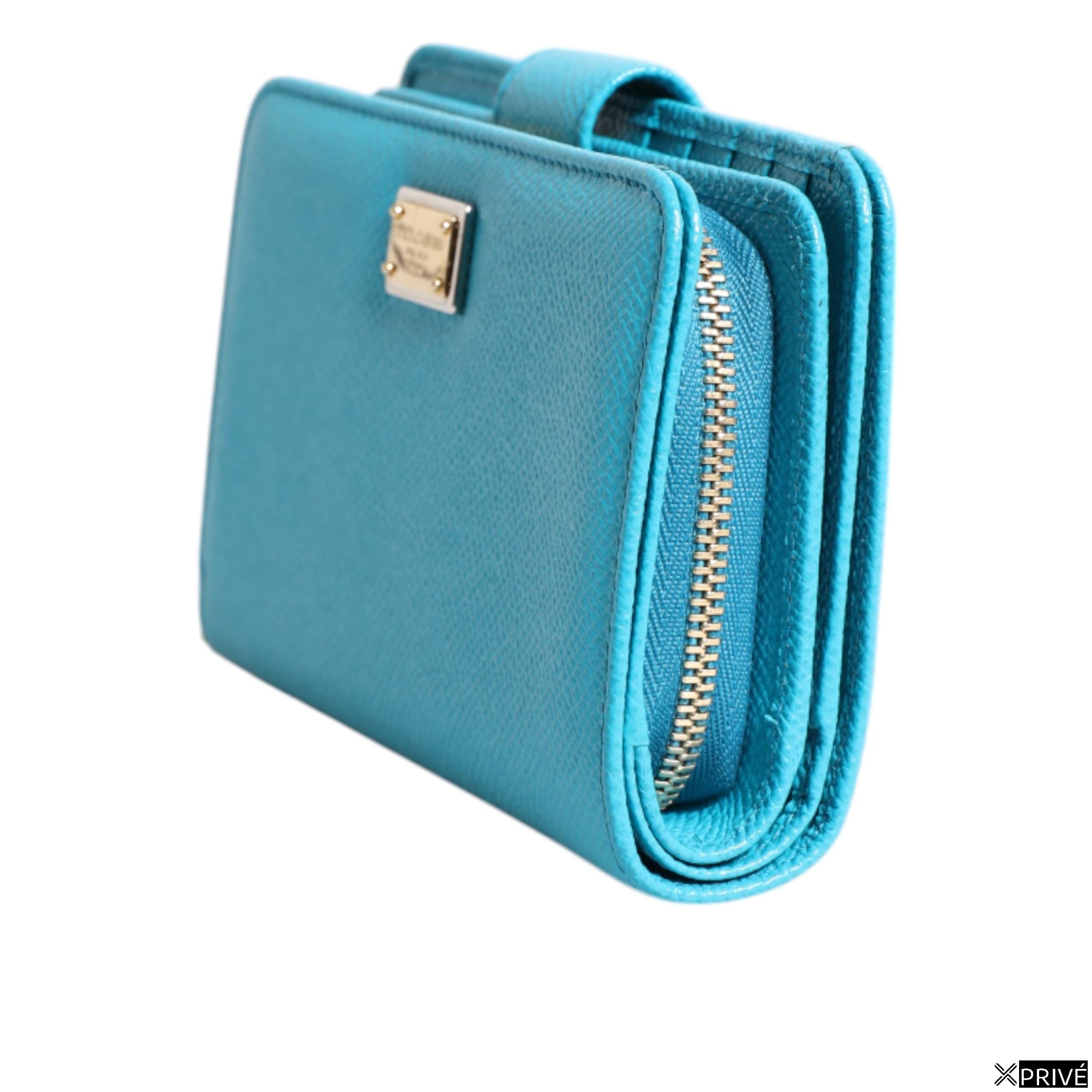 Portefeuille bleu clair — 4