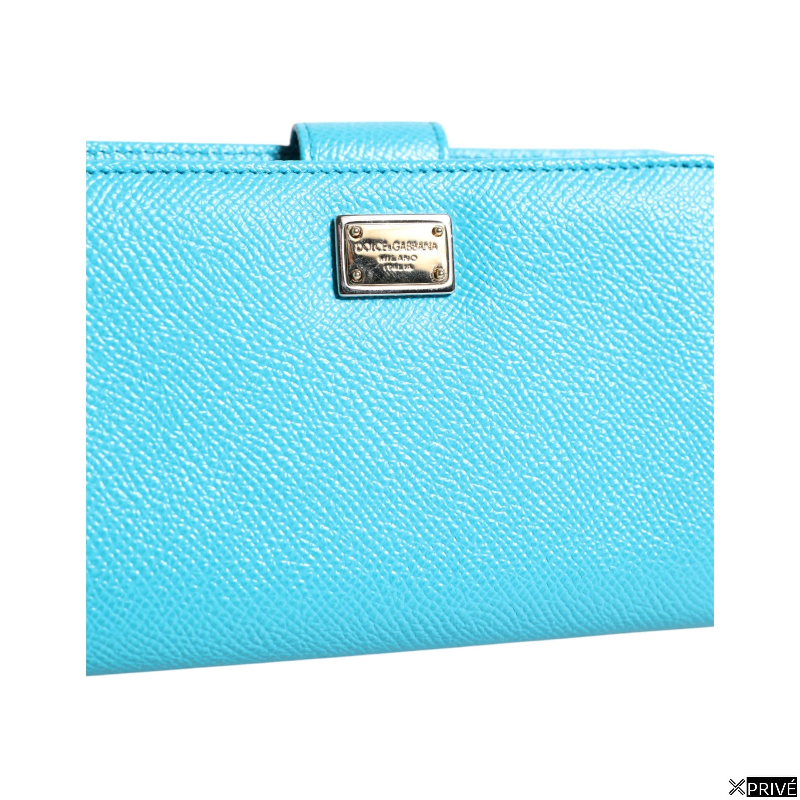 Portefeuille bleu clair — 3