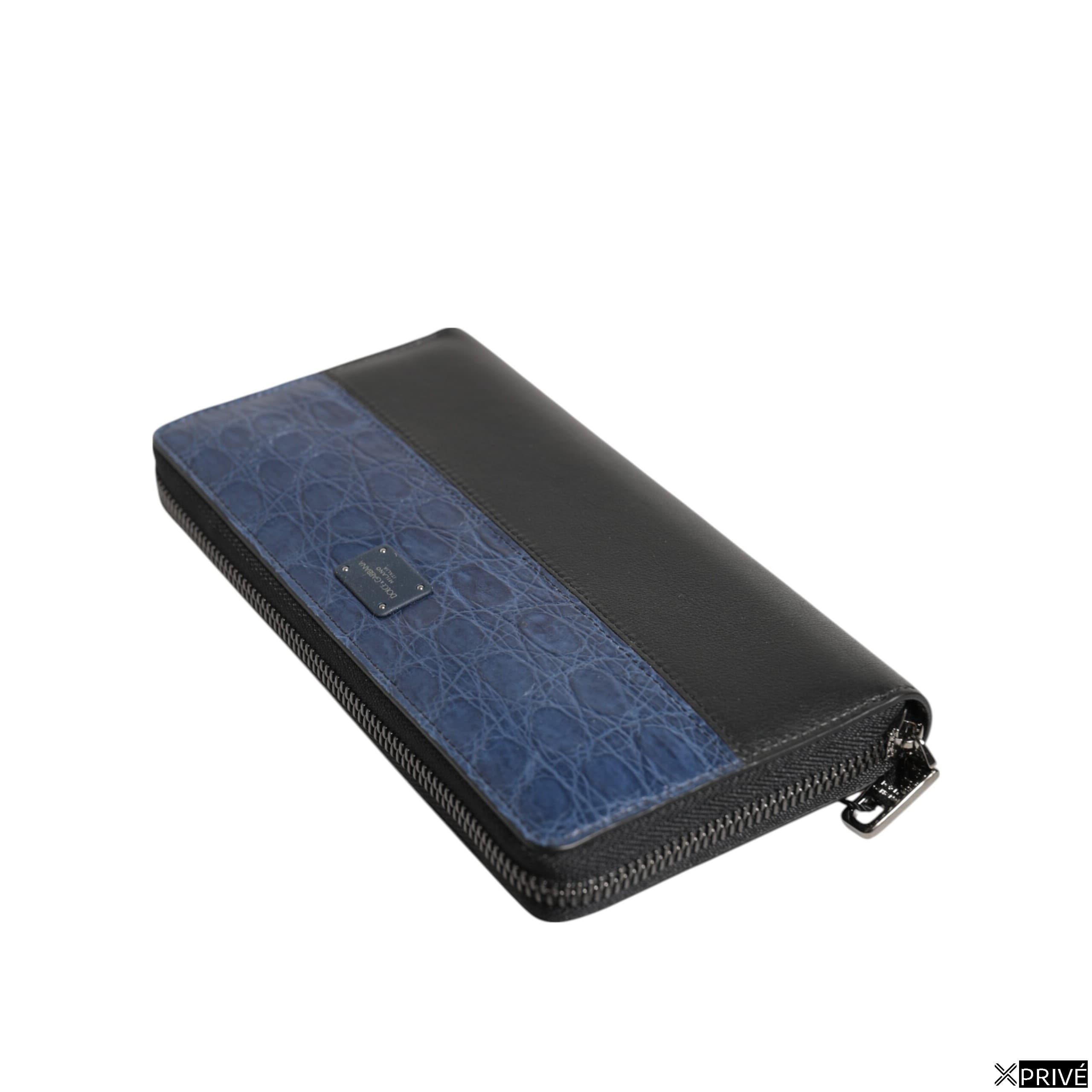 Portefeuille Noir et bleu — 5