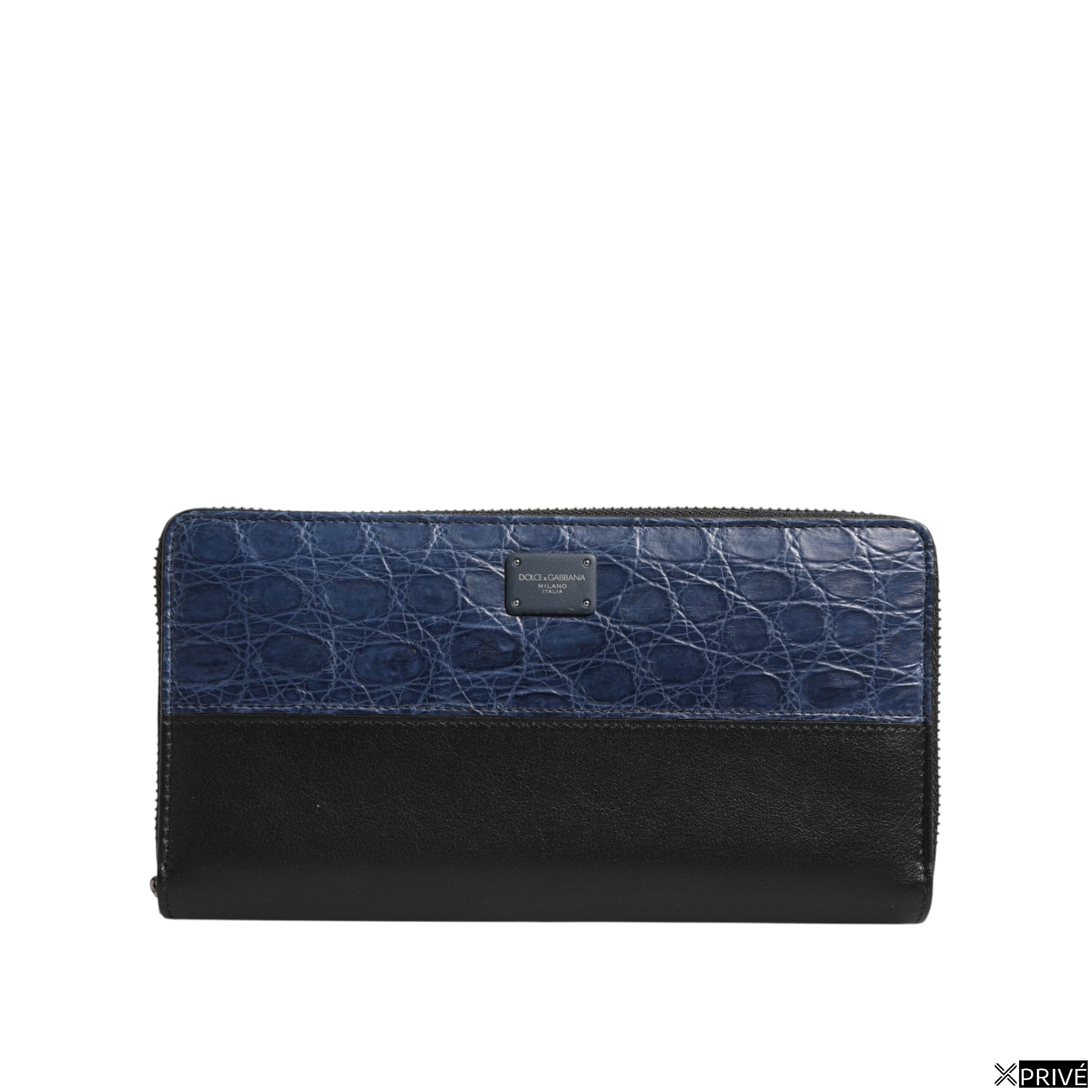 Portefeuille Noir et bleu — 1
