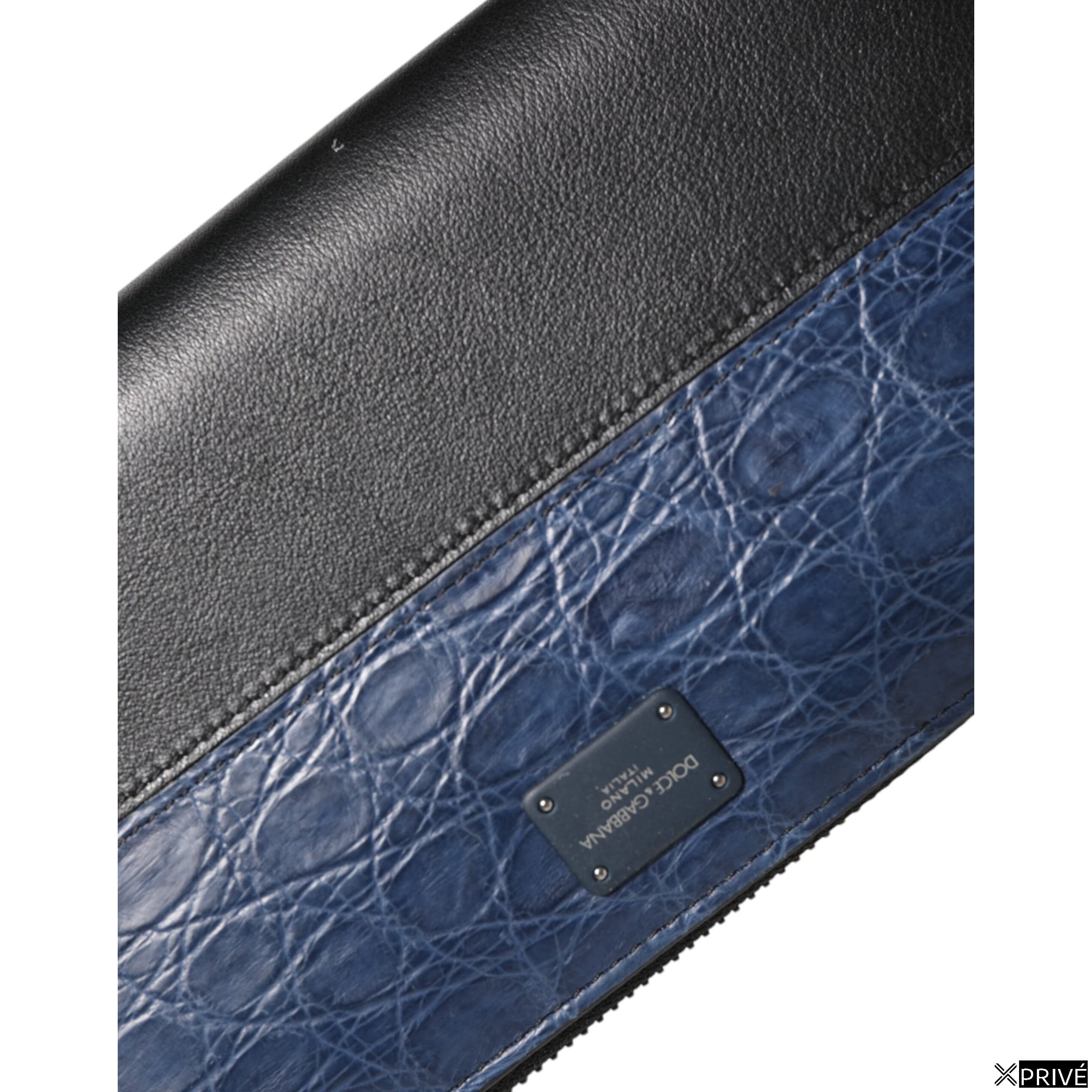 Portefeuille Noir et bleu — 6