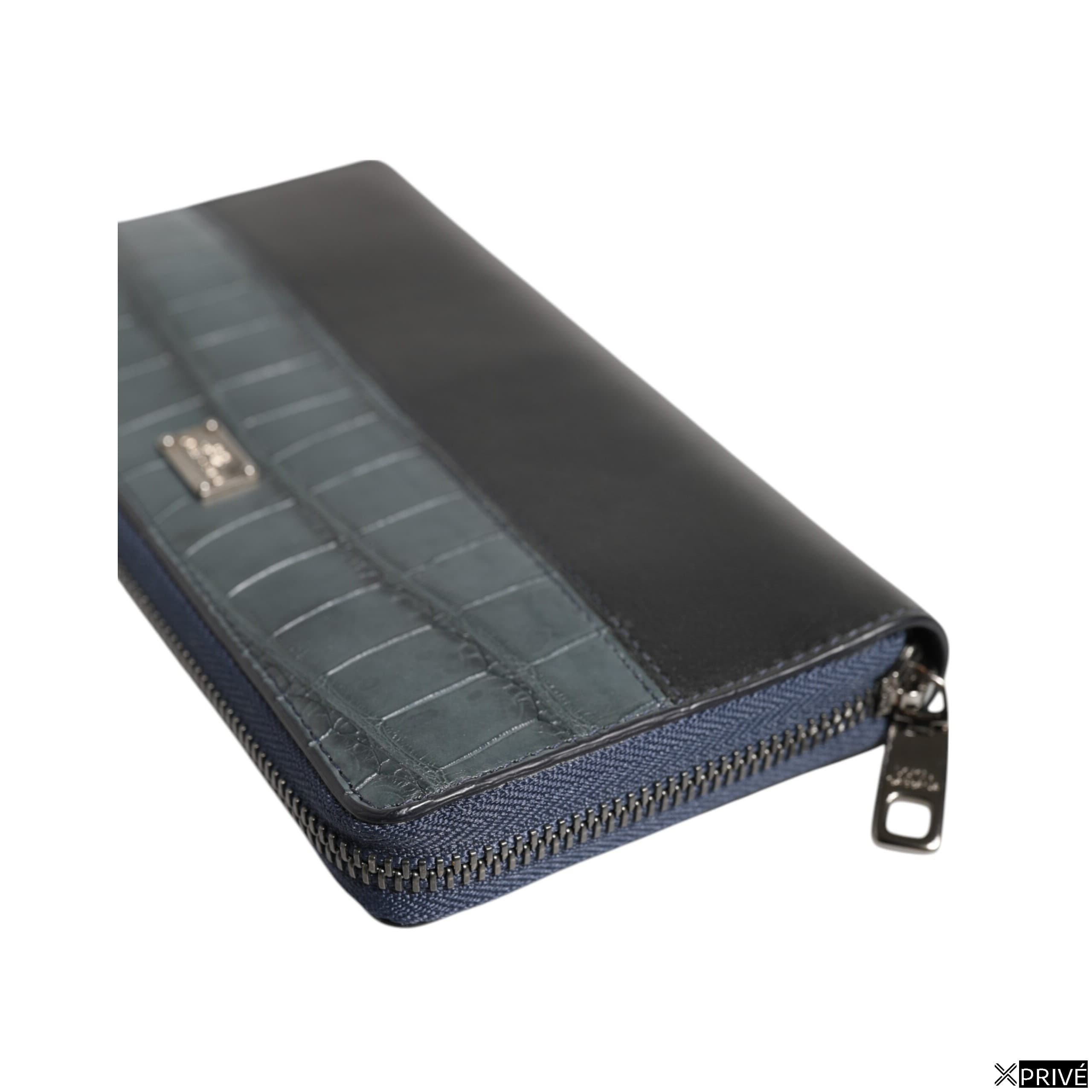 Portefeuille Noir et bleu — 5