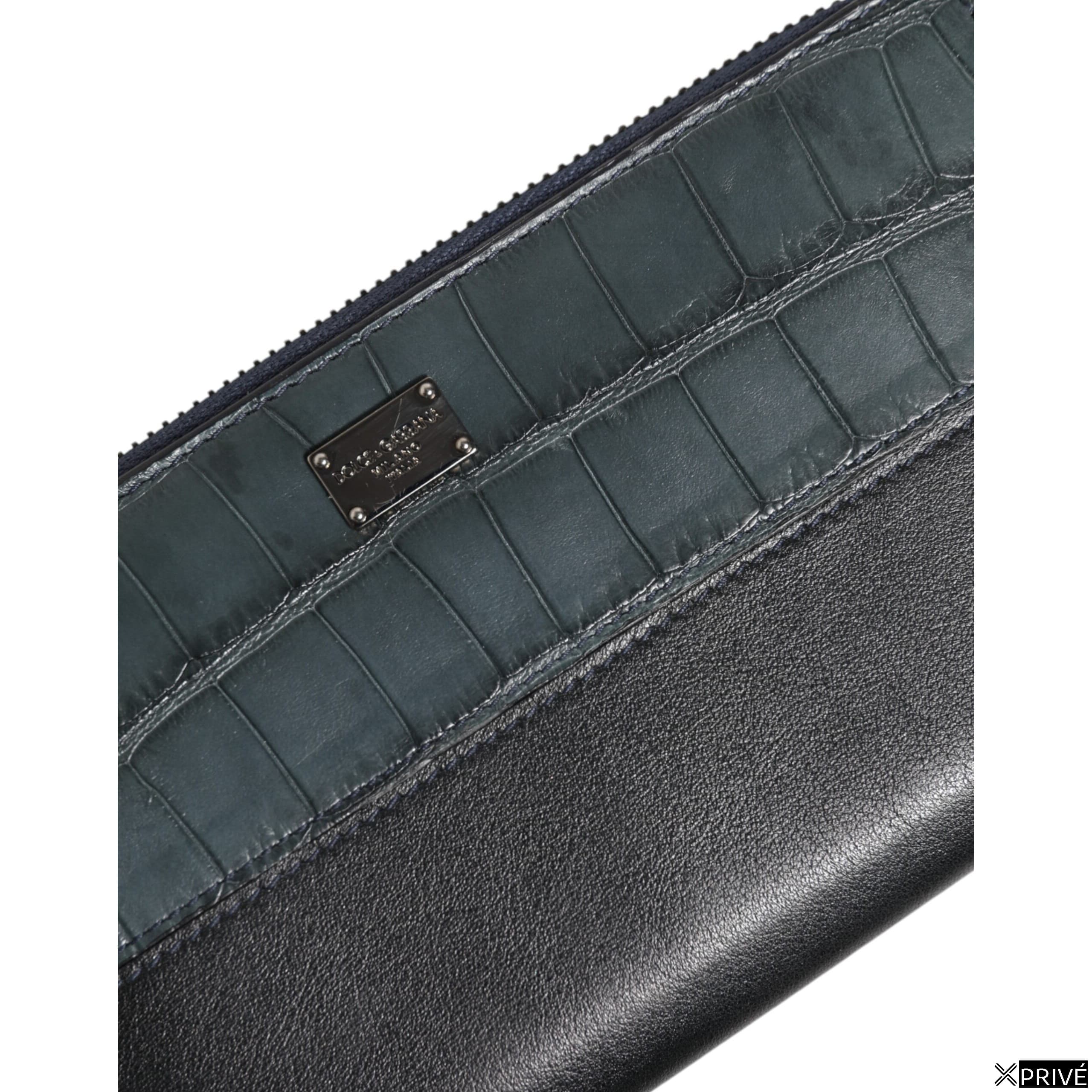 Portefeuille Noir et bleu — 6