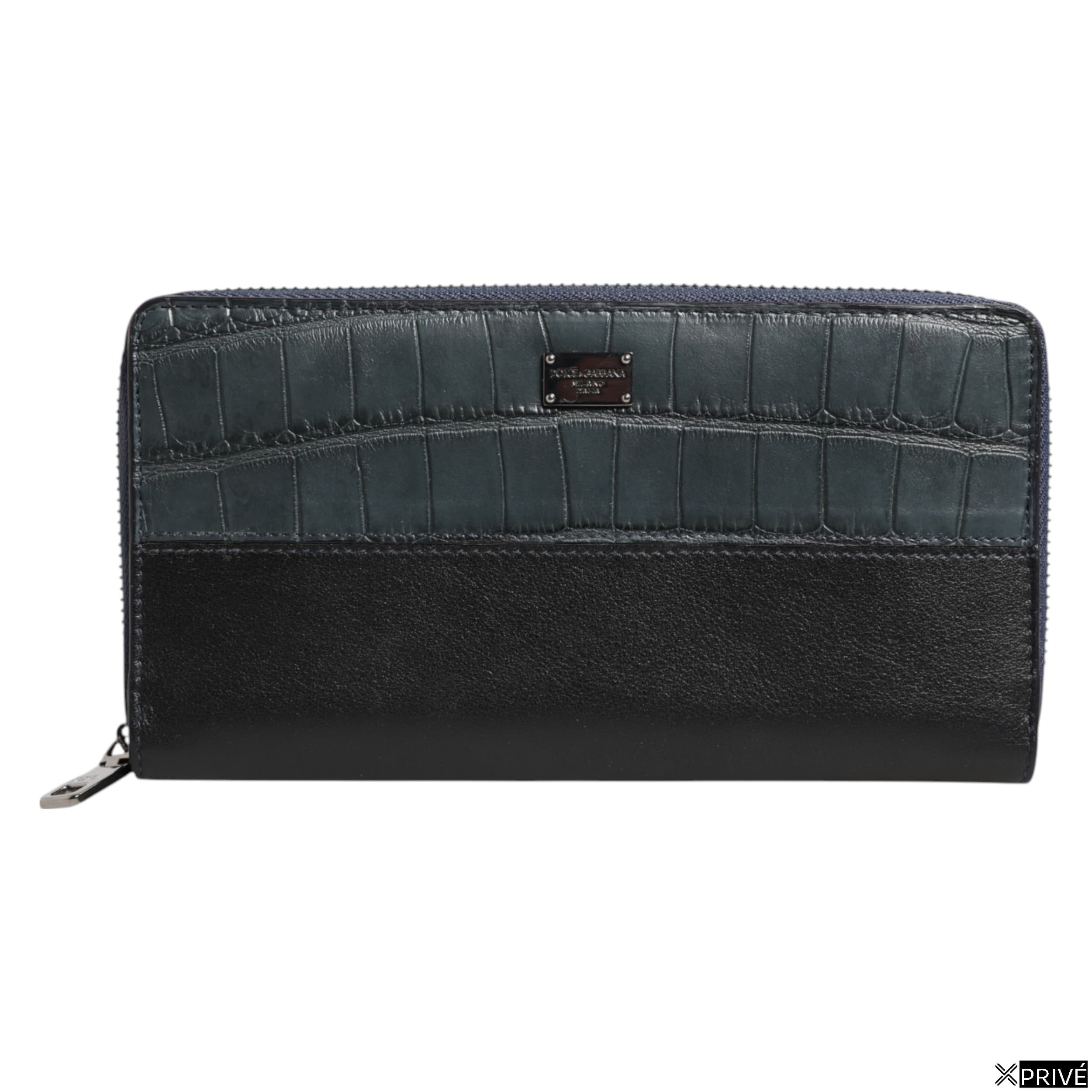Portefeuille Noir et bleu — 1