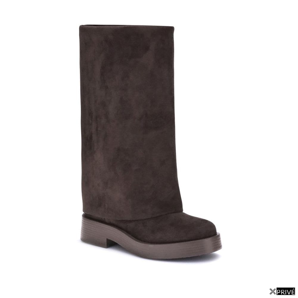 Bottes brunes en Polyester — 2