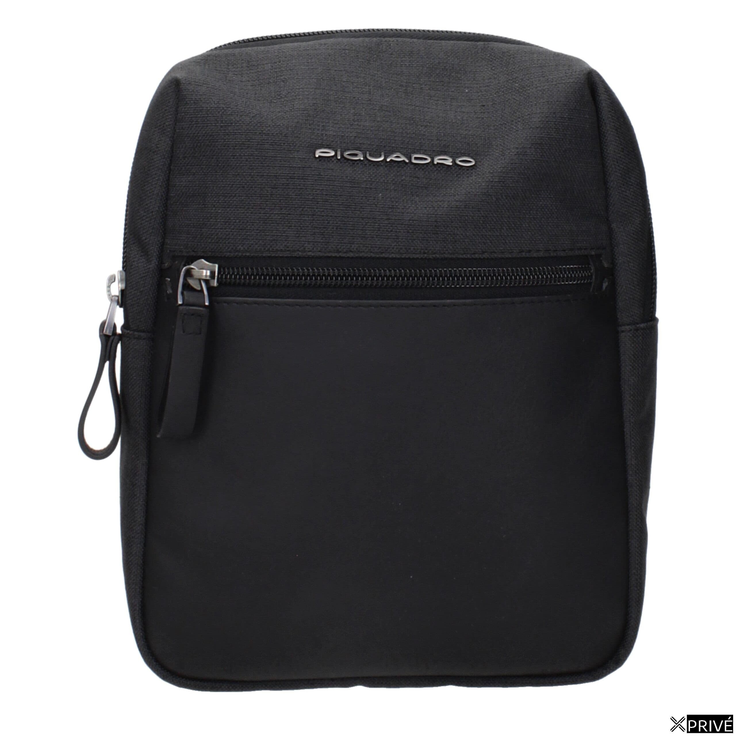 Sac porté croisé noir en Tissu — 1