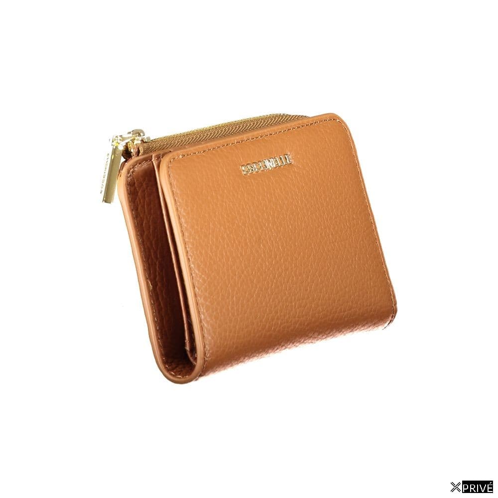 Portefeuille brun en Cuir — 3