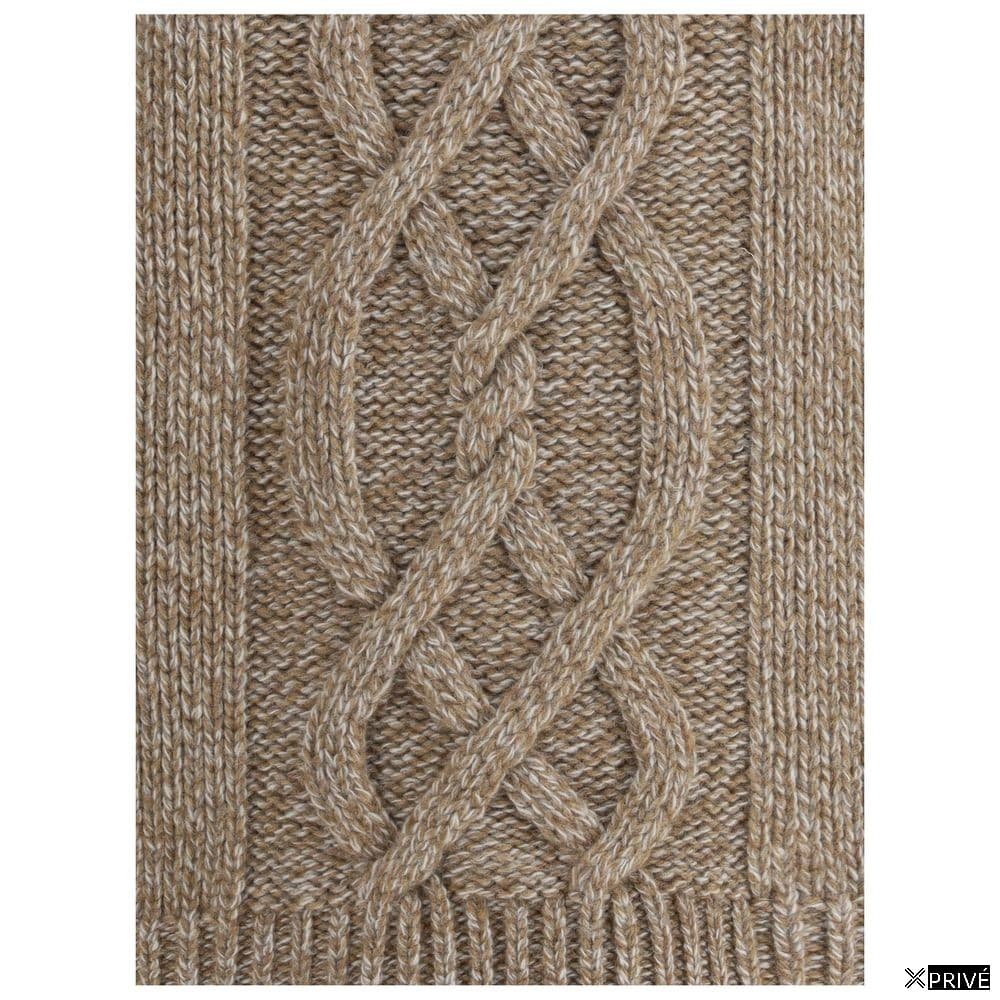 Pull beige en Laine — 3