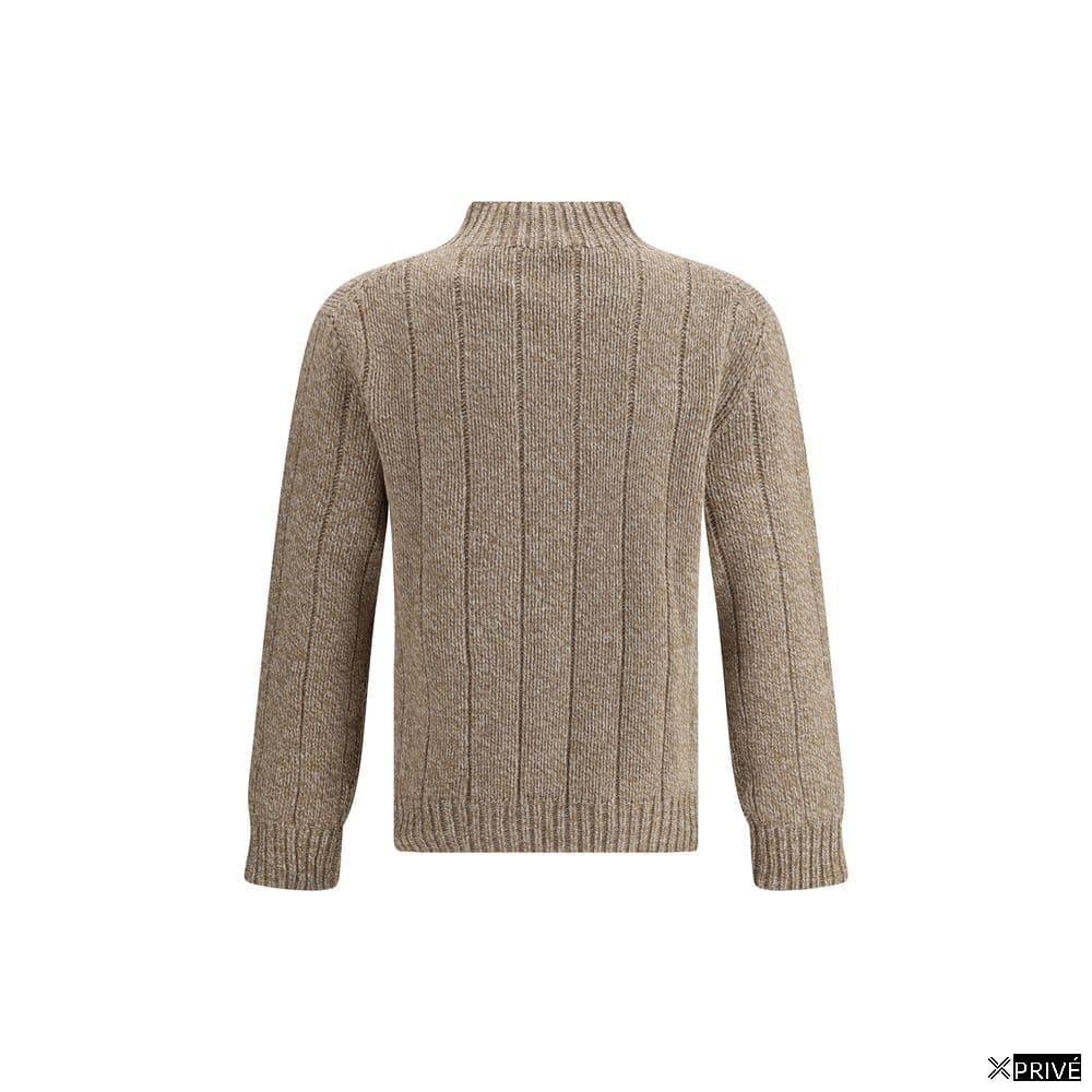 Pull beige en Laine — 2