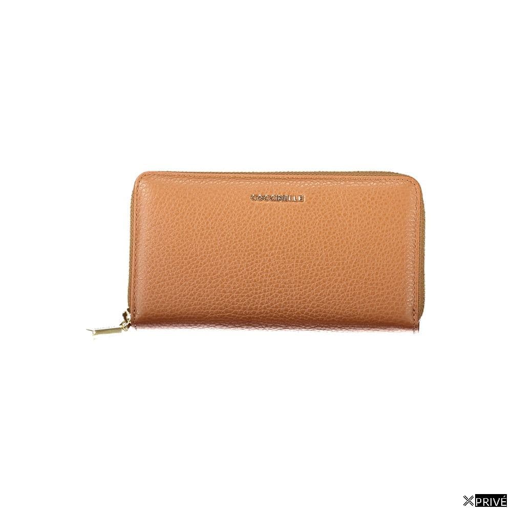 Portefeuille brun en Cuir — 1
