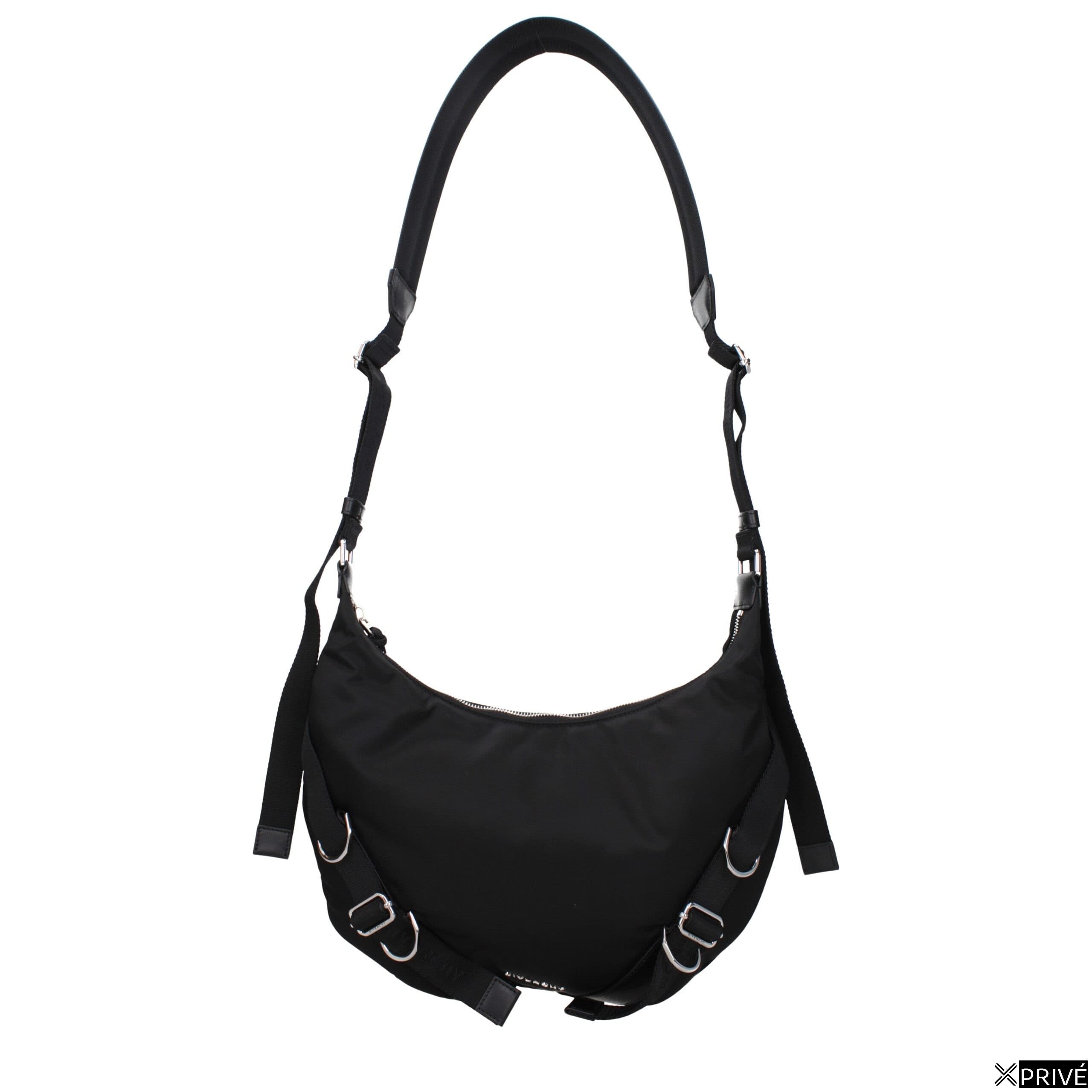 Sac porté croisé noir en Nylon — 1