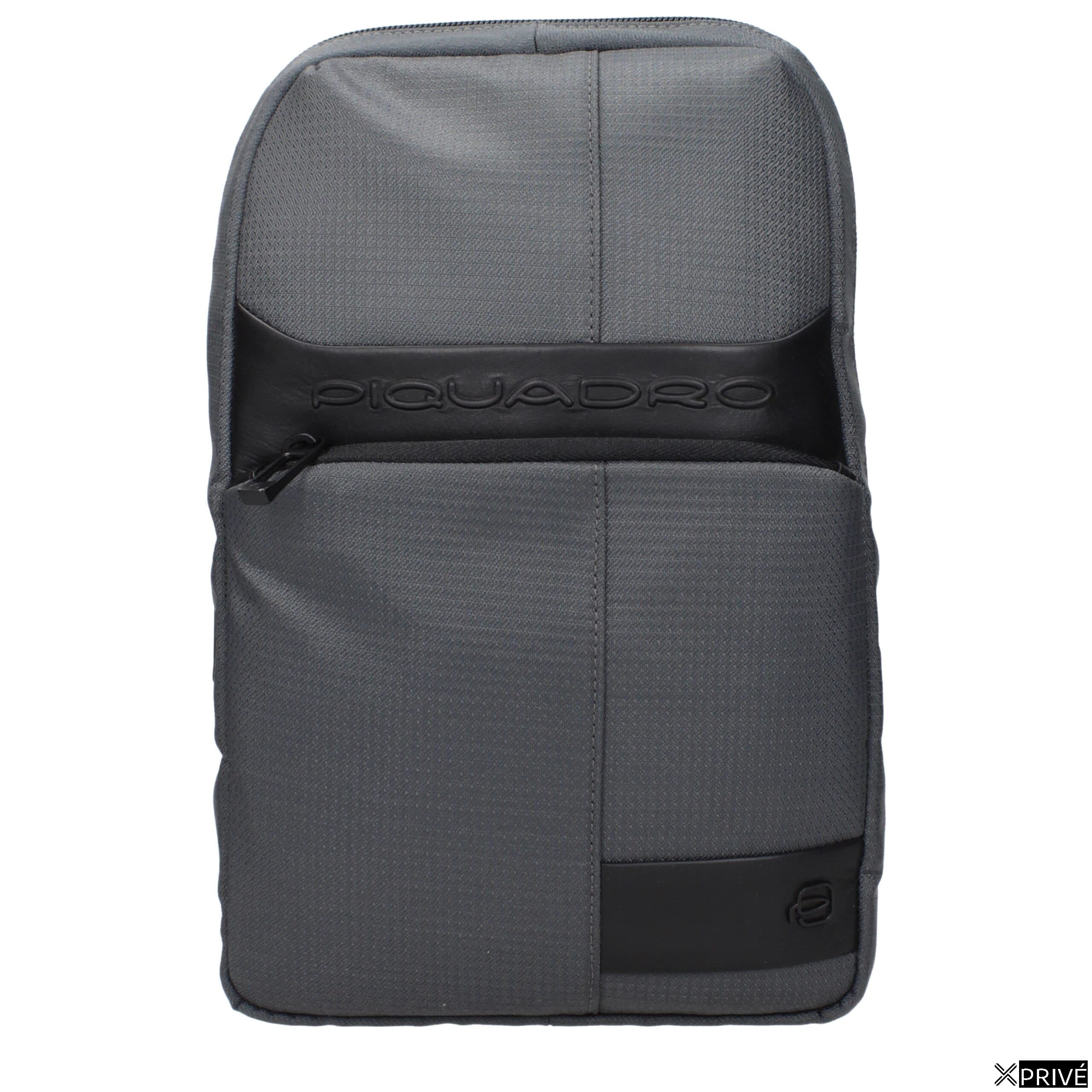 Sac porté croisé gris en Tissu — 1