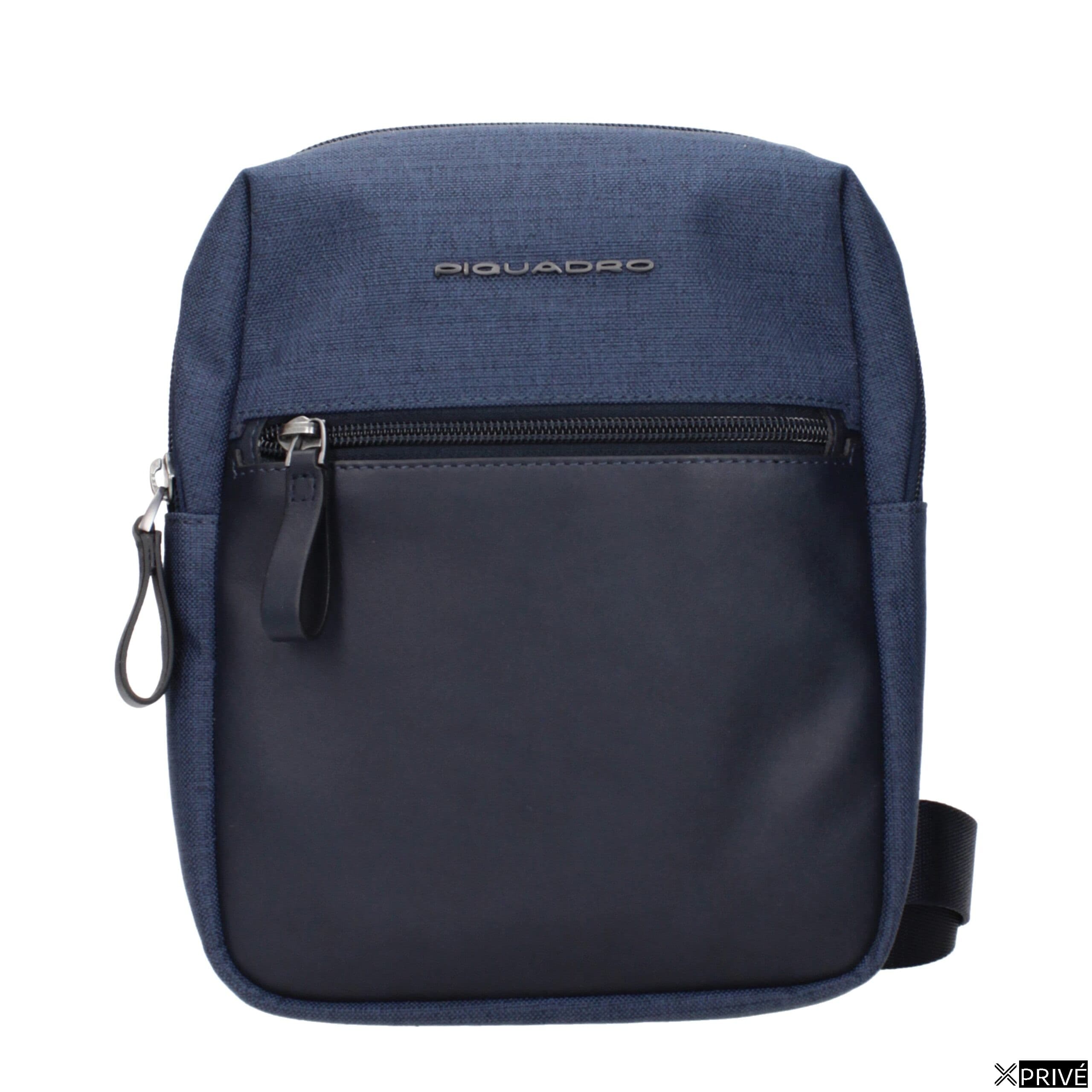 Sac porté croisé bleu en Tissu — 1
