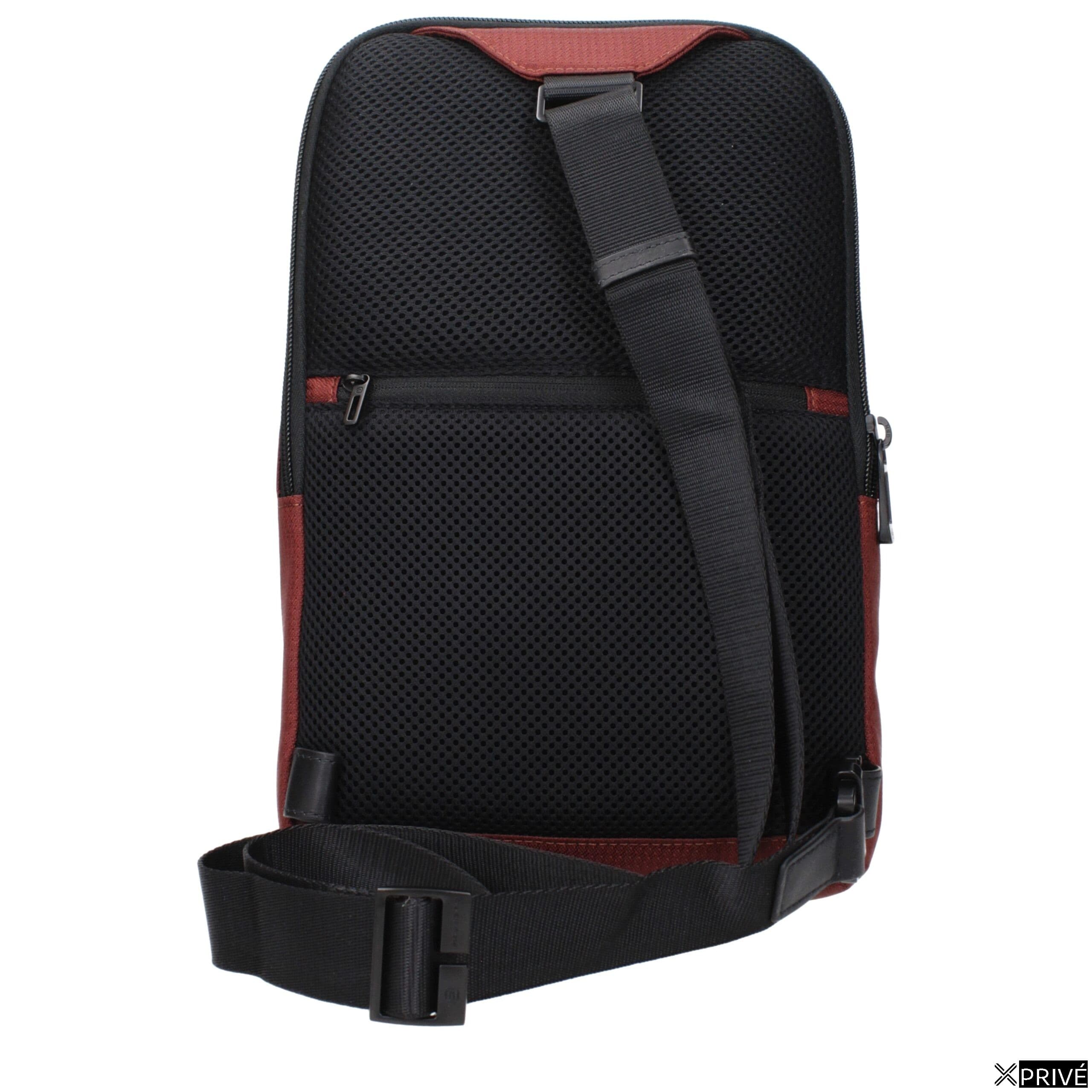 Sac porté croisé rouge en Tissu — 3