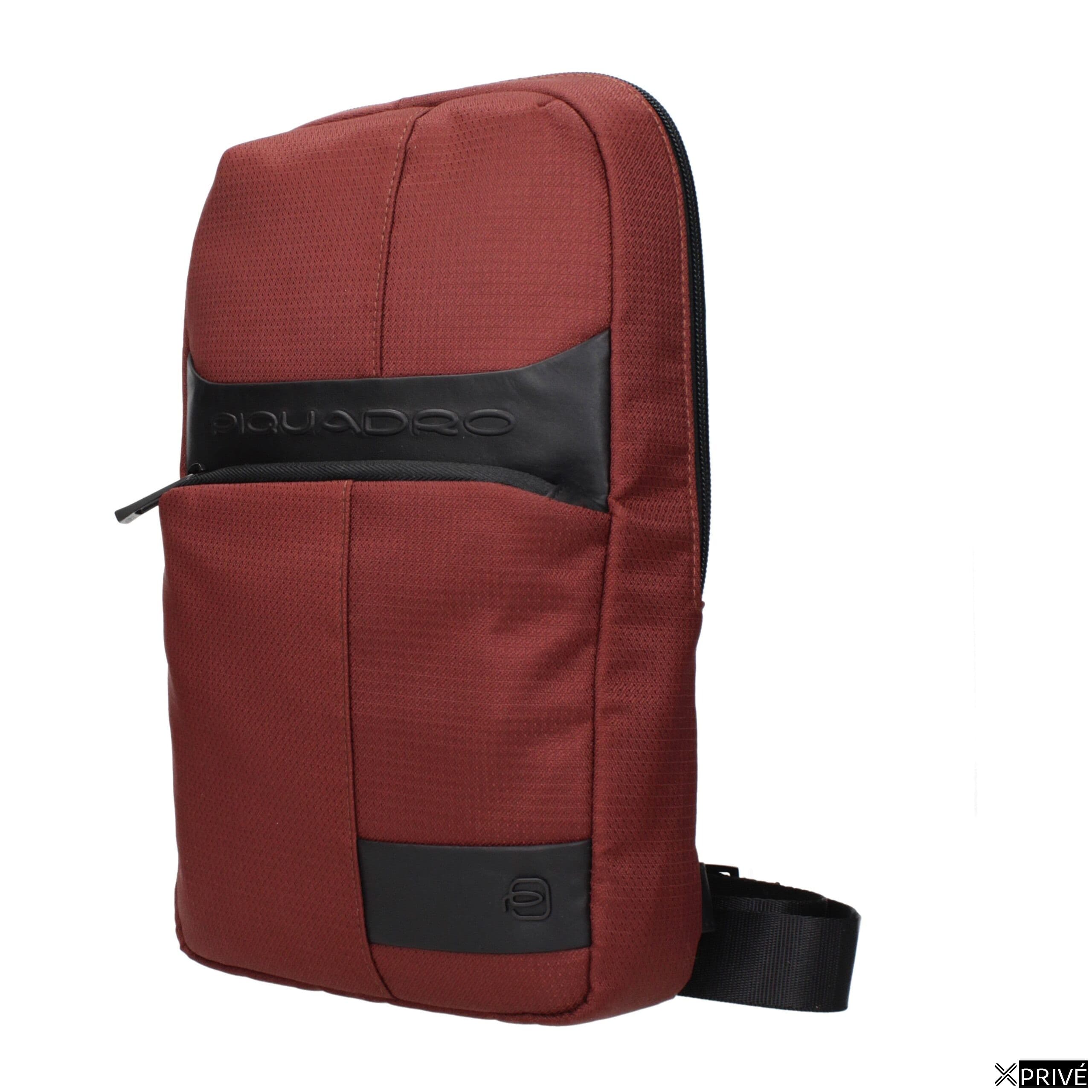Sac porté croisé rouge en Tissu — 2