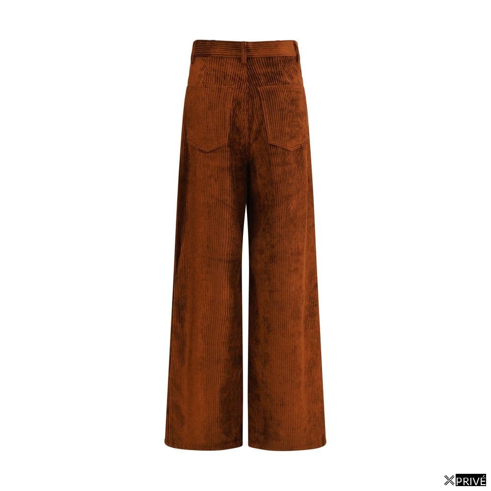 Jeans brun en Coton — 2