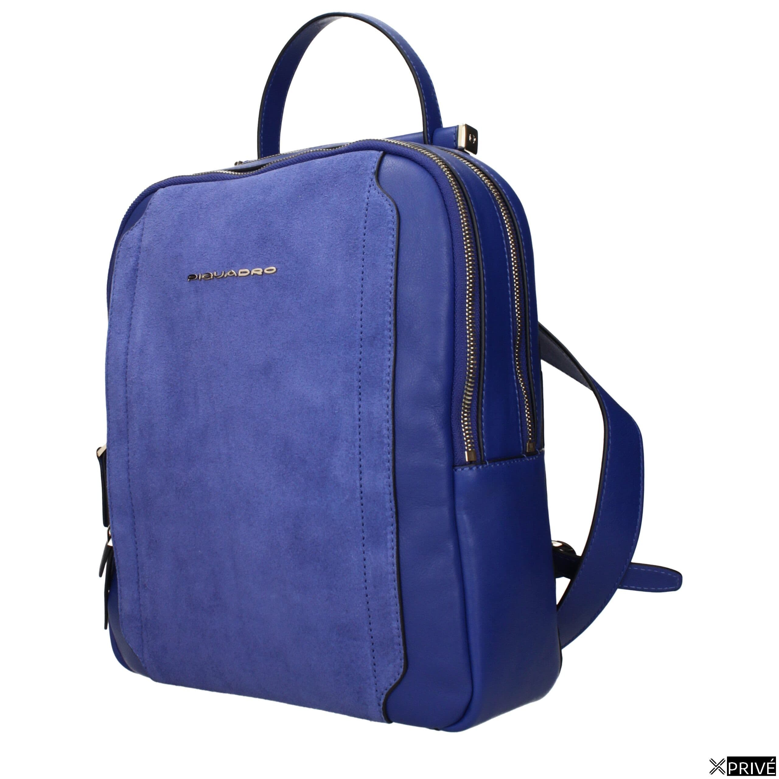 Sac à dos bleu en Cuir — 2