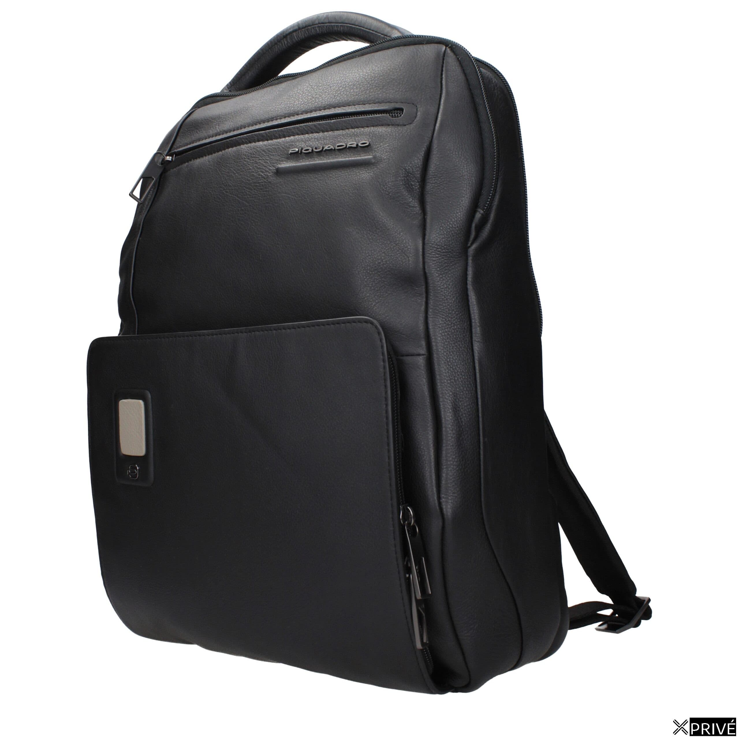 Sac à dos noir en Cuir — 2