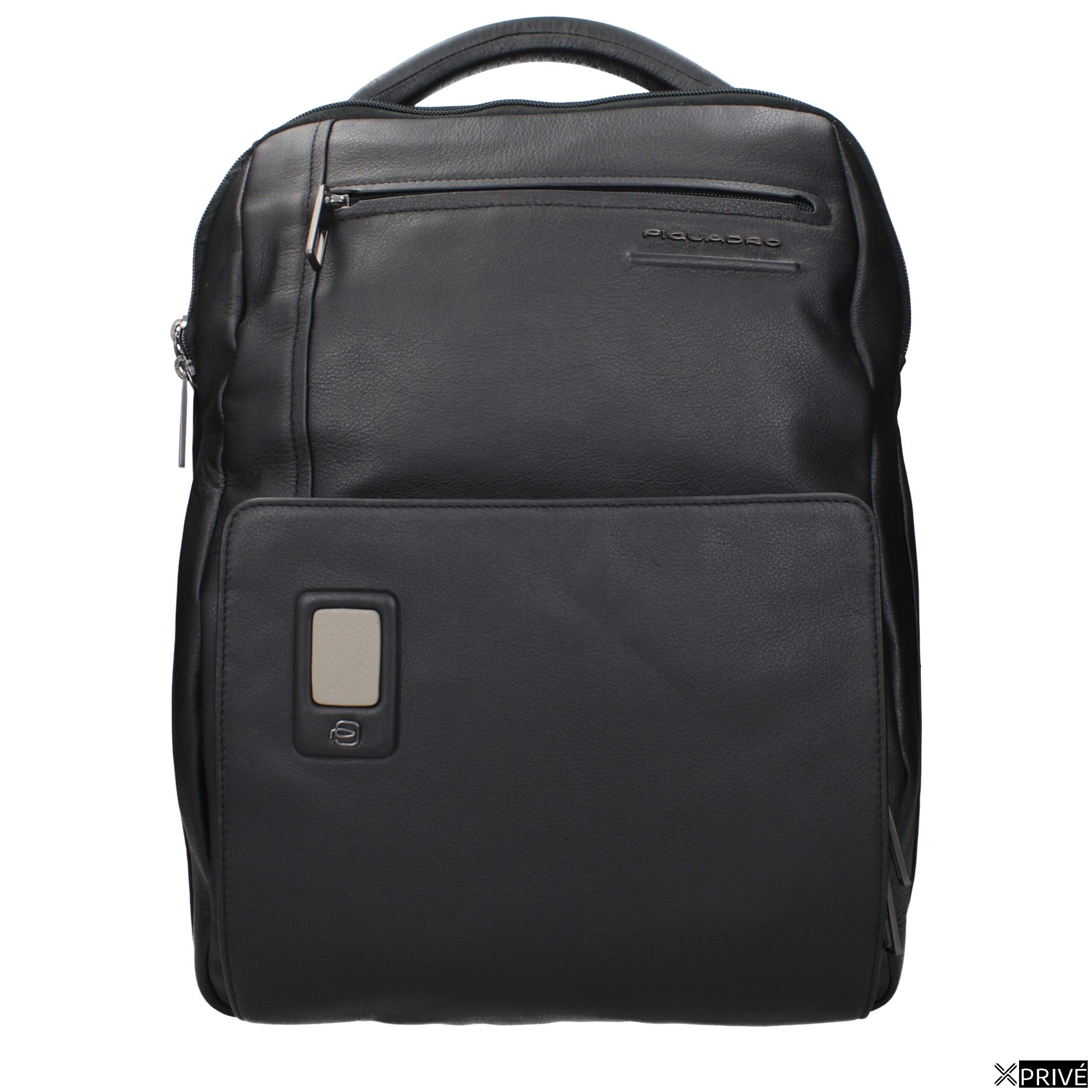 Sac à dos noir en Cuir — 1