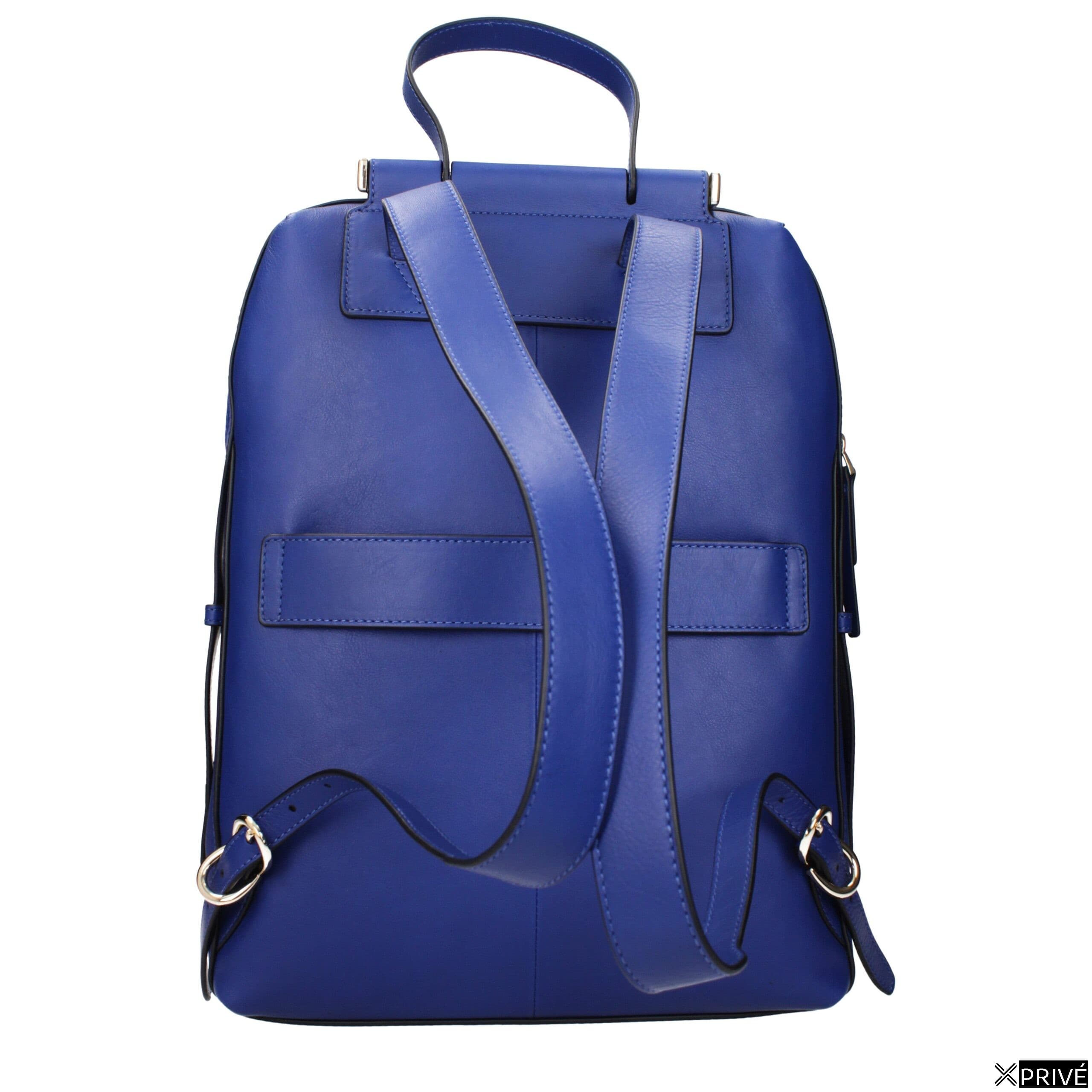 Sac à dos bleu en Cuir — 3