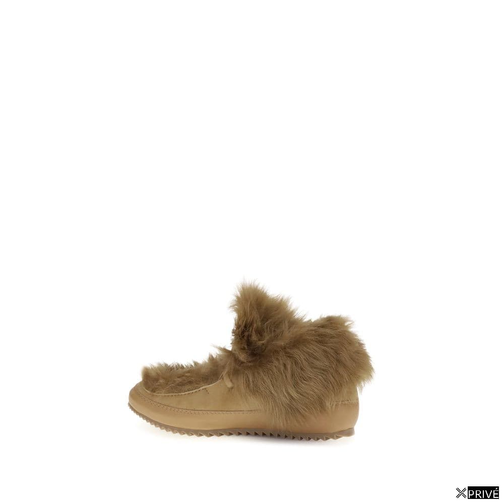 Bottes beiges en Cuir — 3